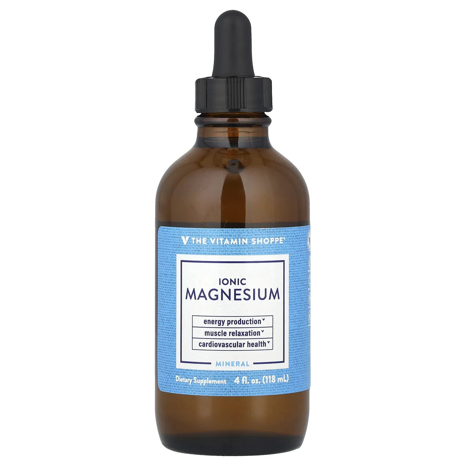The Vitamin Shoppe, Ионный магний, 118 мл (4 жидк. Унции)