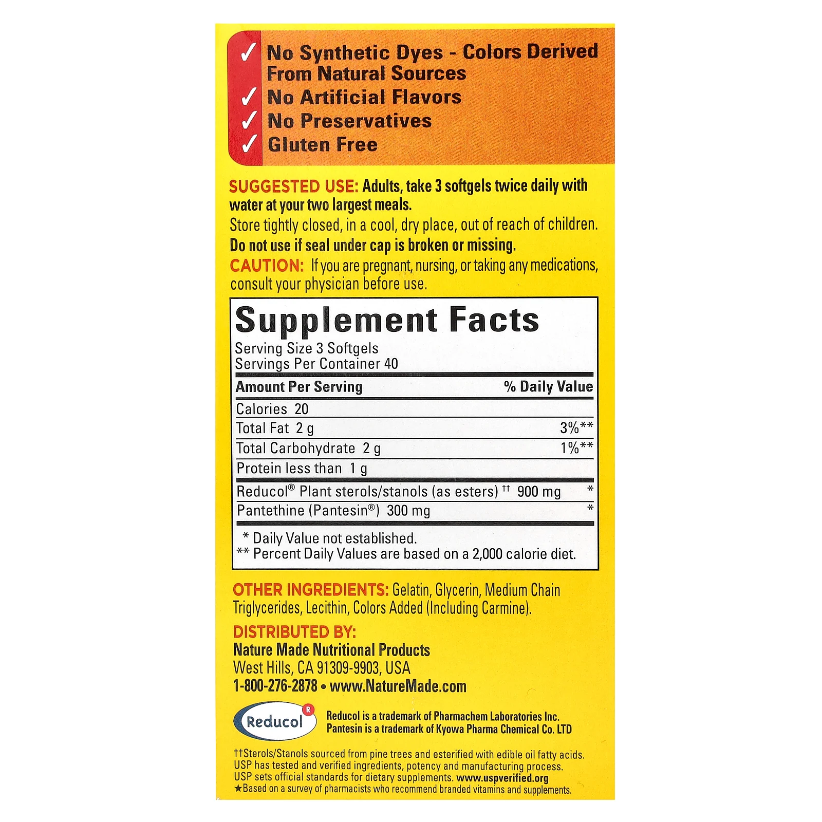 Nature Made, CholestOff Complete, 120 мягких желатиновых капсул