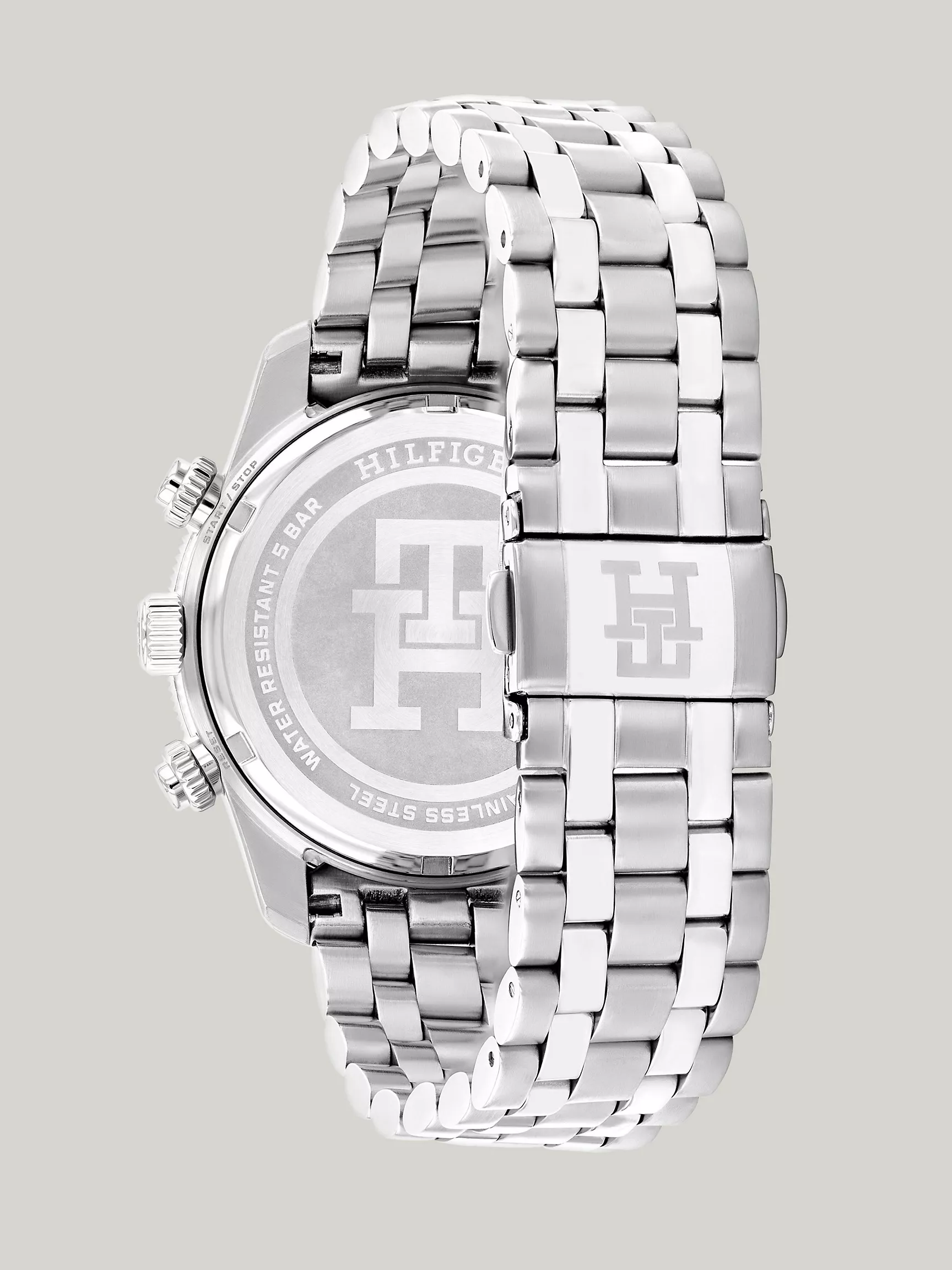 Мужские часы Tommy Hilfiger, Хронограф 41 мм TH85 с черным циферблатом