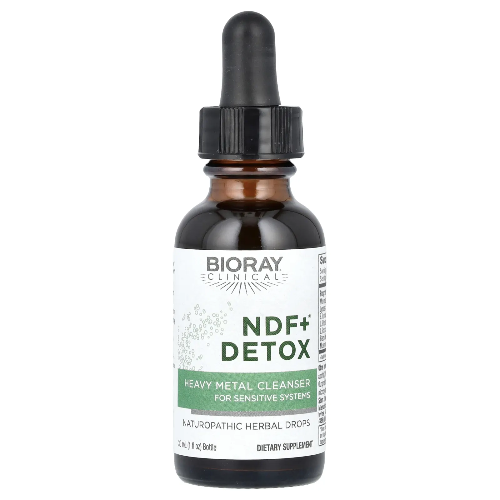 Bioray, NDF Plus (мягкий органический детокс), 30 мл (1 жидкая унция)