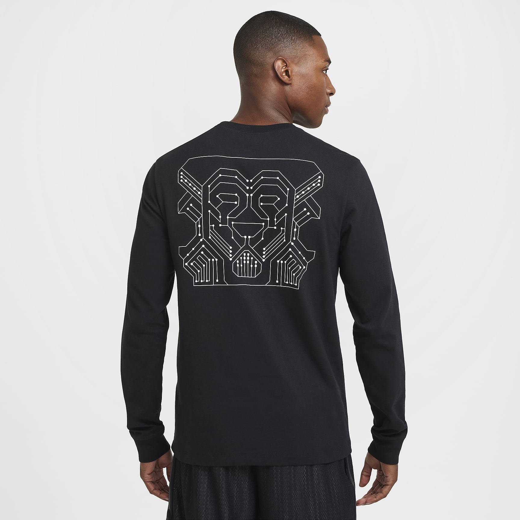 LeBron Men's Max90 Long-Sleeve Basketball T-Shirt