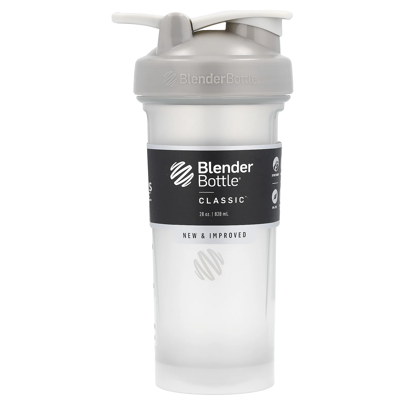 Blender Bottle, Classic with Loop, серая галька, 828 мл (28 унций)