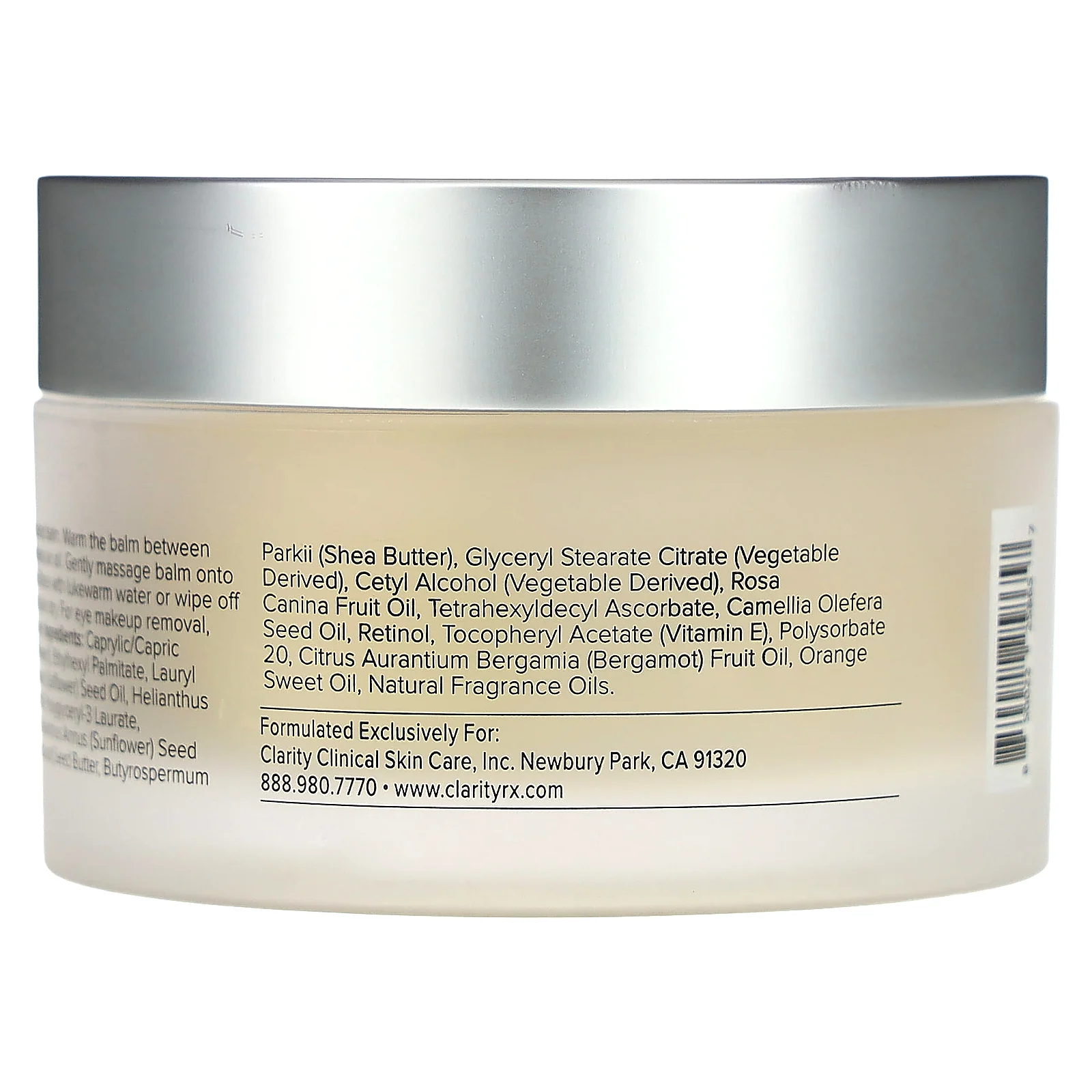 ClarityRx, Balm It Off, питательный комплекс для предварительного очищения, 85 г (3 унции)