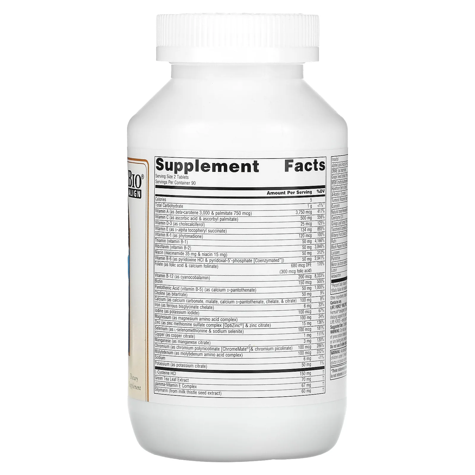 Source Naturals, Life Force Multiple, мультивитамины, 180 капсул