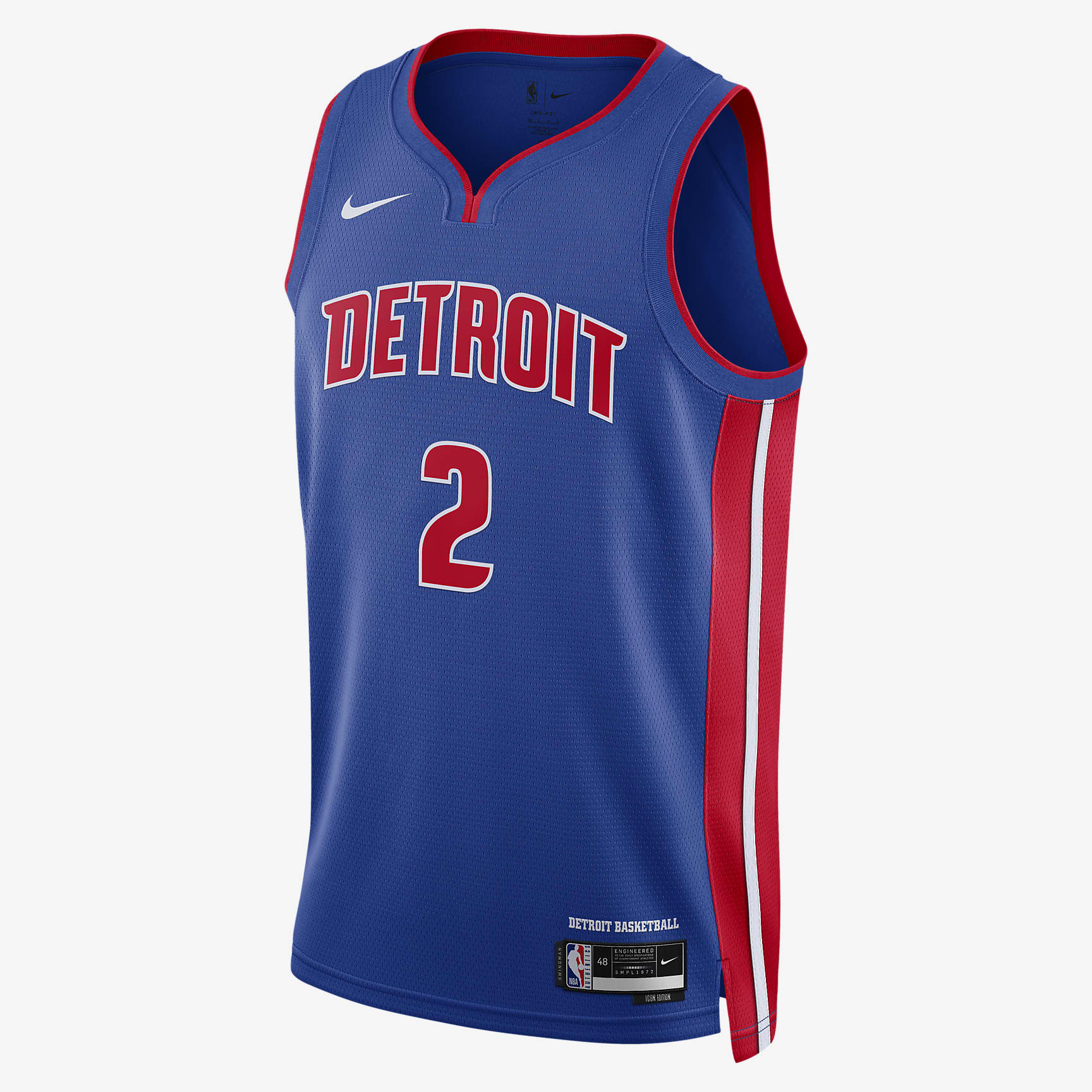 Detroit Pistons Icon Edition 2022/23 Men's Nike Dri-FIT NBA Swingman Jersey
