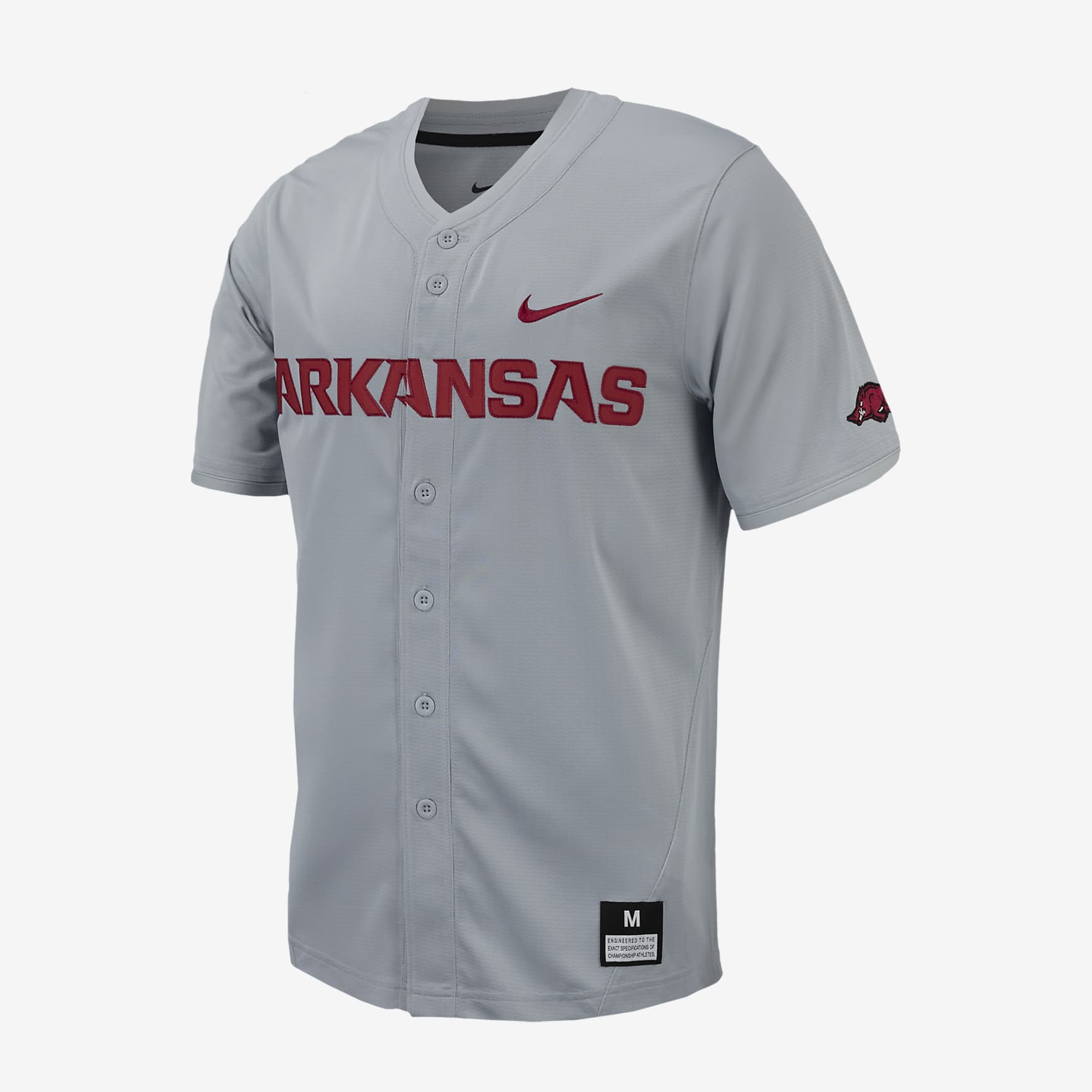Arkansas Men's Nike College Replica Baseball Jersey
