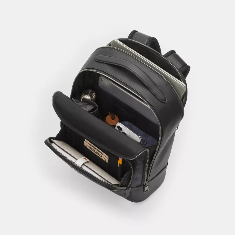 Рюкзак COACH Ethan Backpack In Signature Canvas