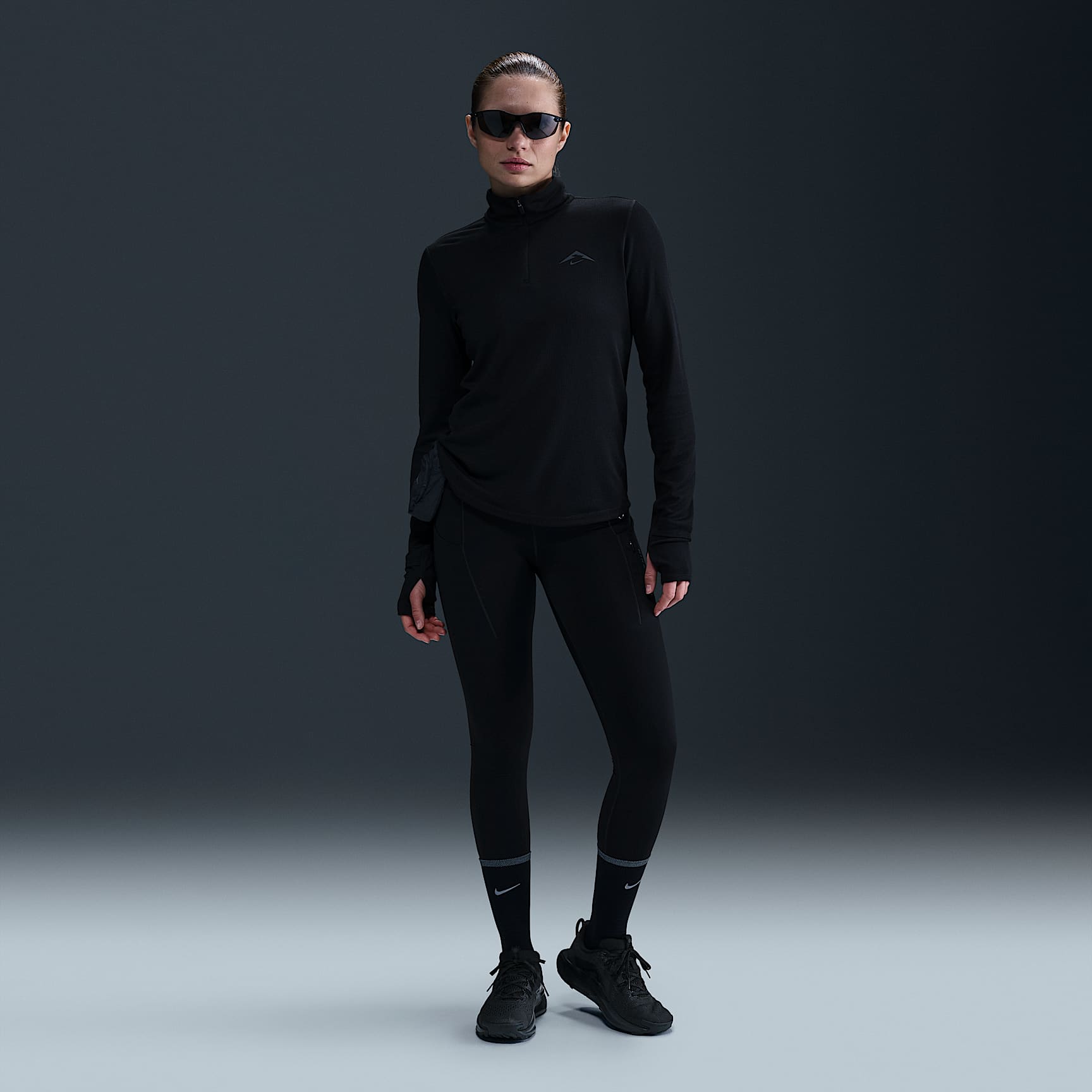 Nike Trail Women's Dri-FIT 1/4-Zip Running Mid-Layer Top