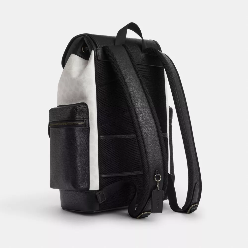 Рюкзак COACH Sprint Backpack In Colorblock Signature Canvas