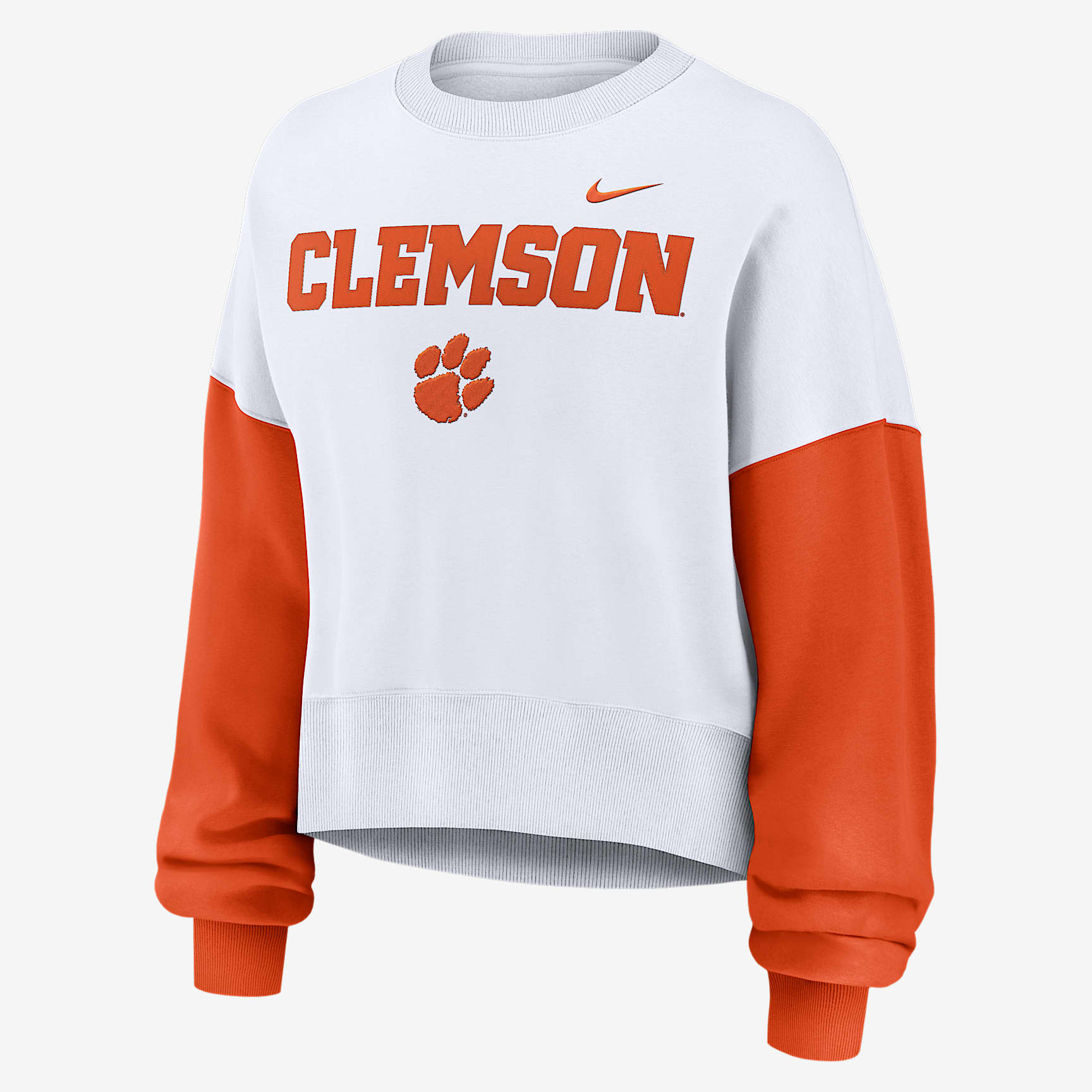Clemson Tigers Primetime Women's Nike College Pullover Crew