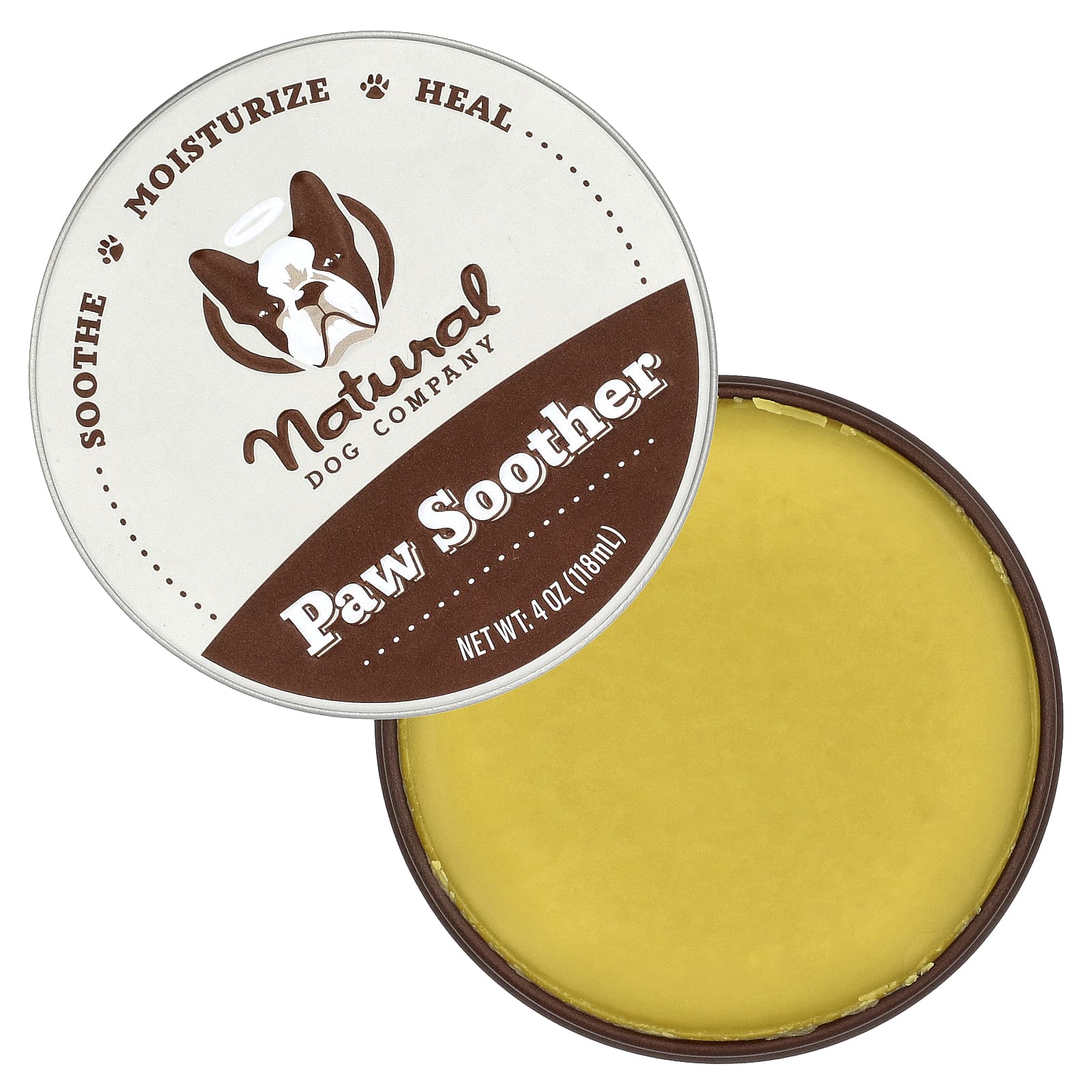 Natural Dog Company, Пустышка Paw, 118 мл (4 унции)