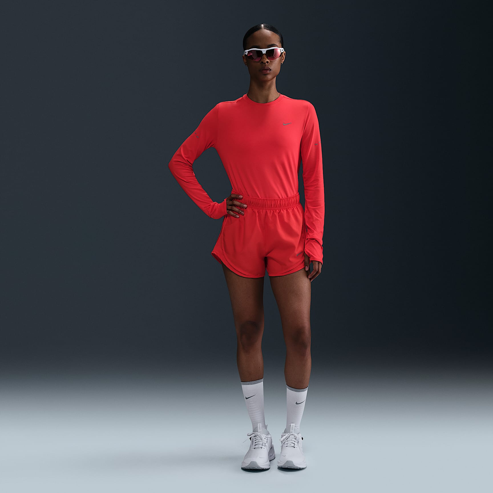 Nike Swift Women's Dri-FIT UV Long-Sleeve Crew-Neck Running Top