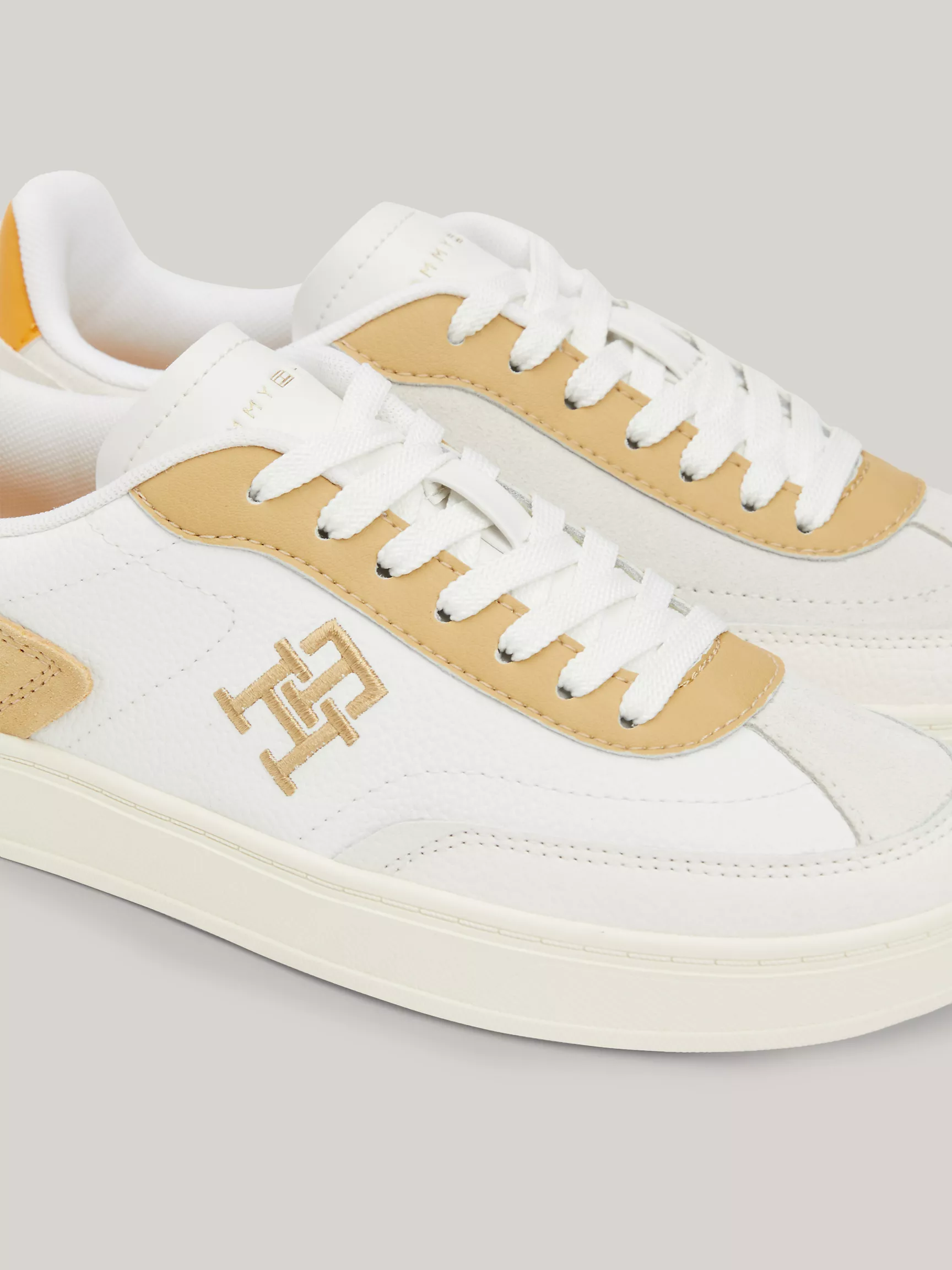 Женские кроссовки Tommy Hilfiger, Кеды с логотипом TH из разных текстурных материалов