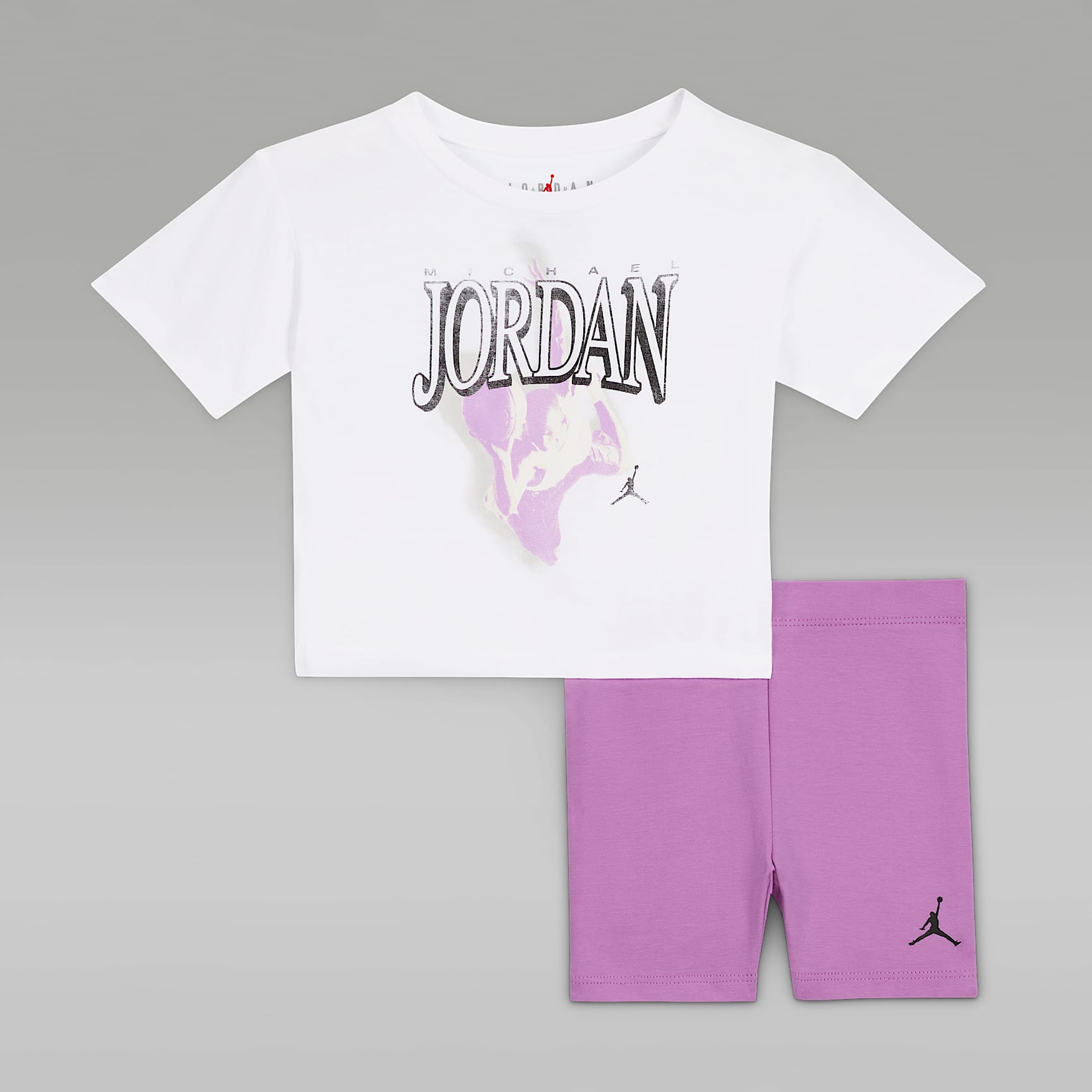 Jordan Baby (12-24M) Retro 1984 2-Piece Bike Shorts Set