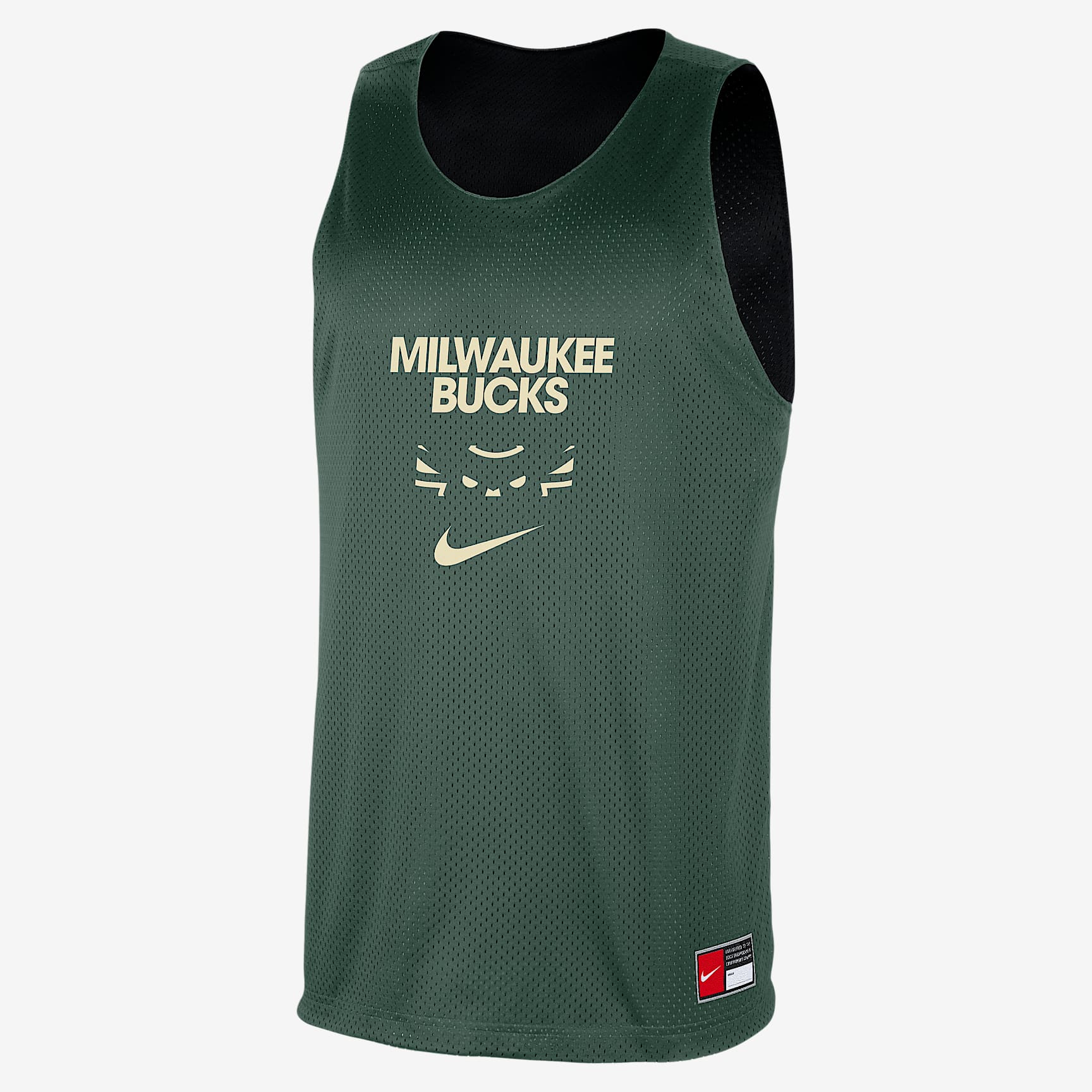 Milwaukee Bucks Courtside Men's Nike NBA Mesh Practice Jersey