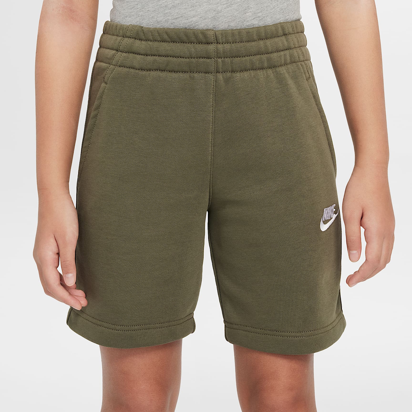 Nike Sportswear Club Fleece Big Kids' French Terry Shorts