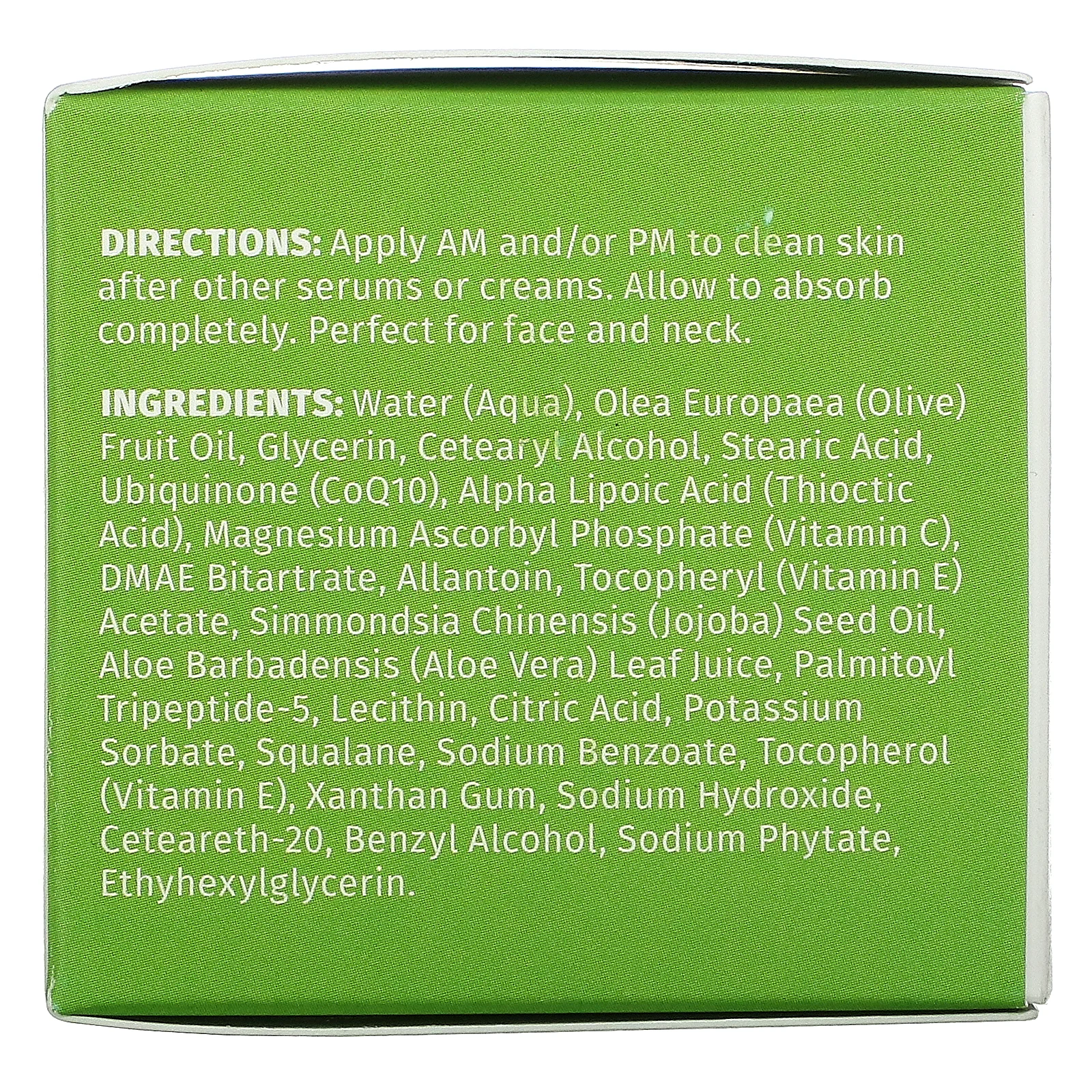 Reviva Labs, Альфа-липоевая кислота, крем с витамином С в эфирной форме и ДМАЭ, 55 г (2 унции)