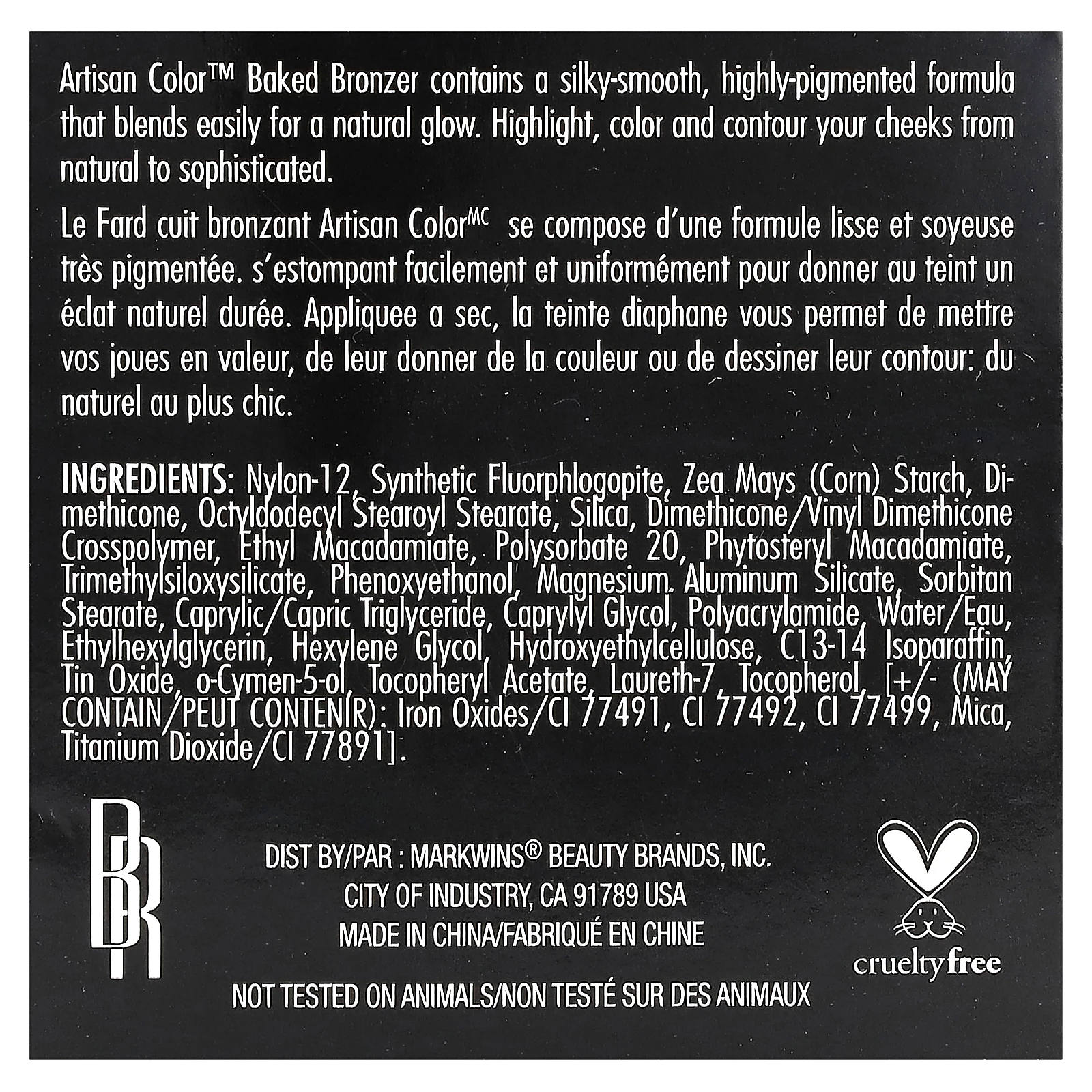 Black Radiance, Artisan Colour, запеченный бронзер, оттенок 3520 Flawless, 3 г (0,1 унции)
