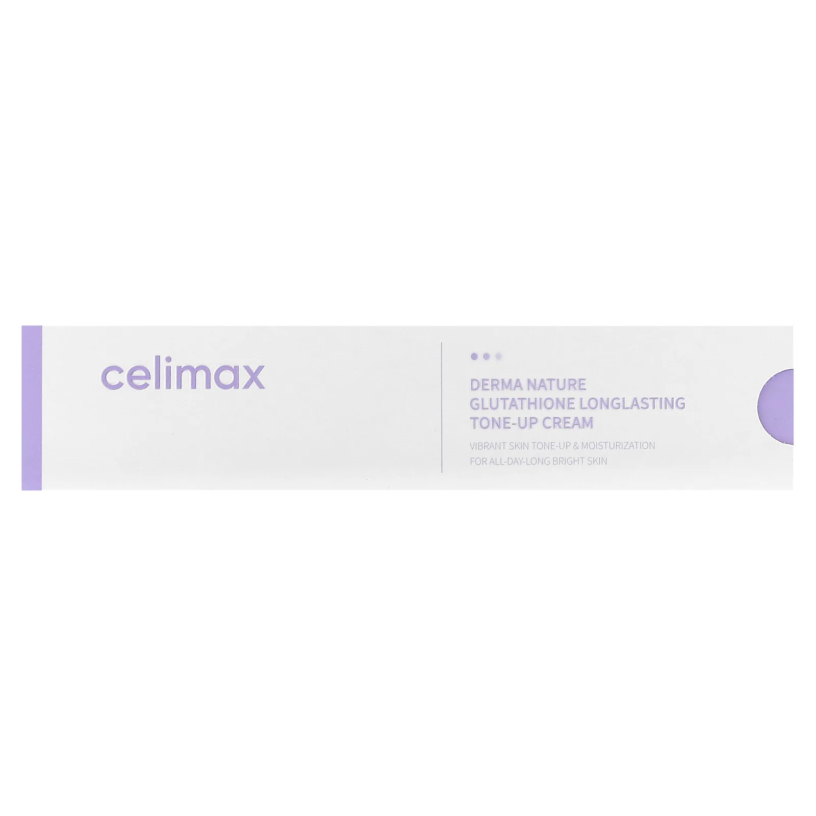 Celimax, Derma Nature Glutathione Longlasting Tone-Up Cream, 35 мл