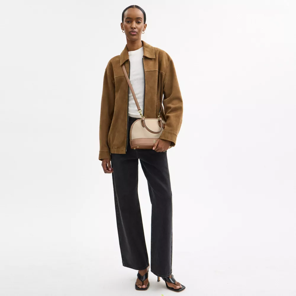 Сумка COACH Sabrina Satchel Bag In Colorblock