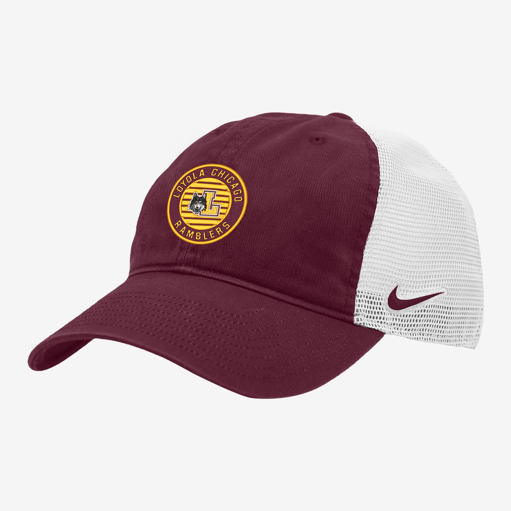 Loyola Chicago Heritage86 Nike College Trucker Hat