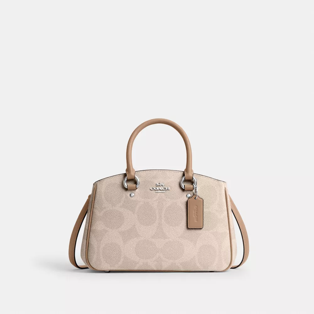 Сумка COACH Savannah Small Carryall Bag In Signature Canvas