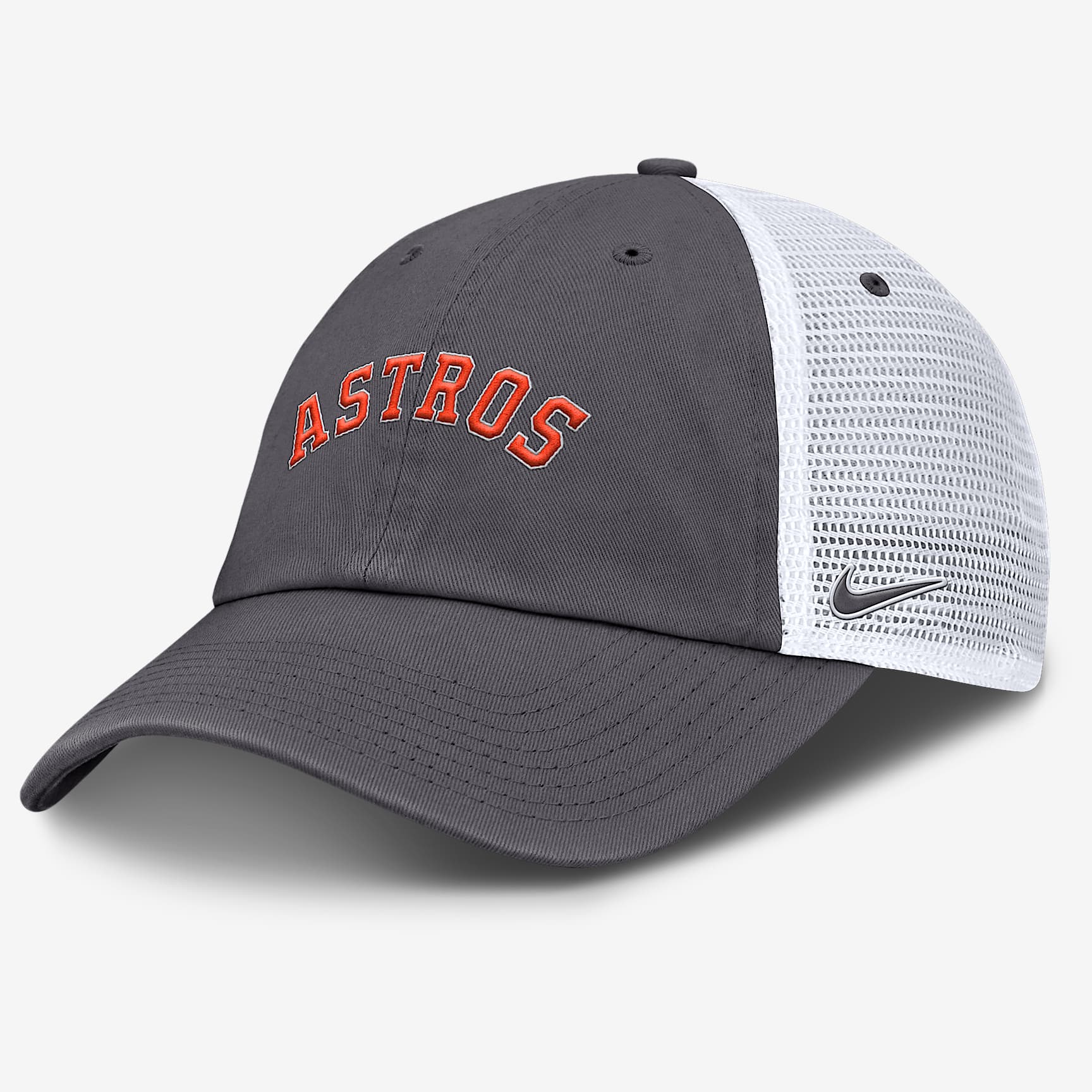 Houston Astros Wordmark Club Men's Nike MLB Trucker Adjustable Hat