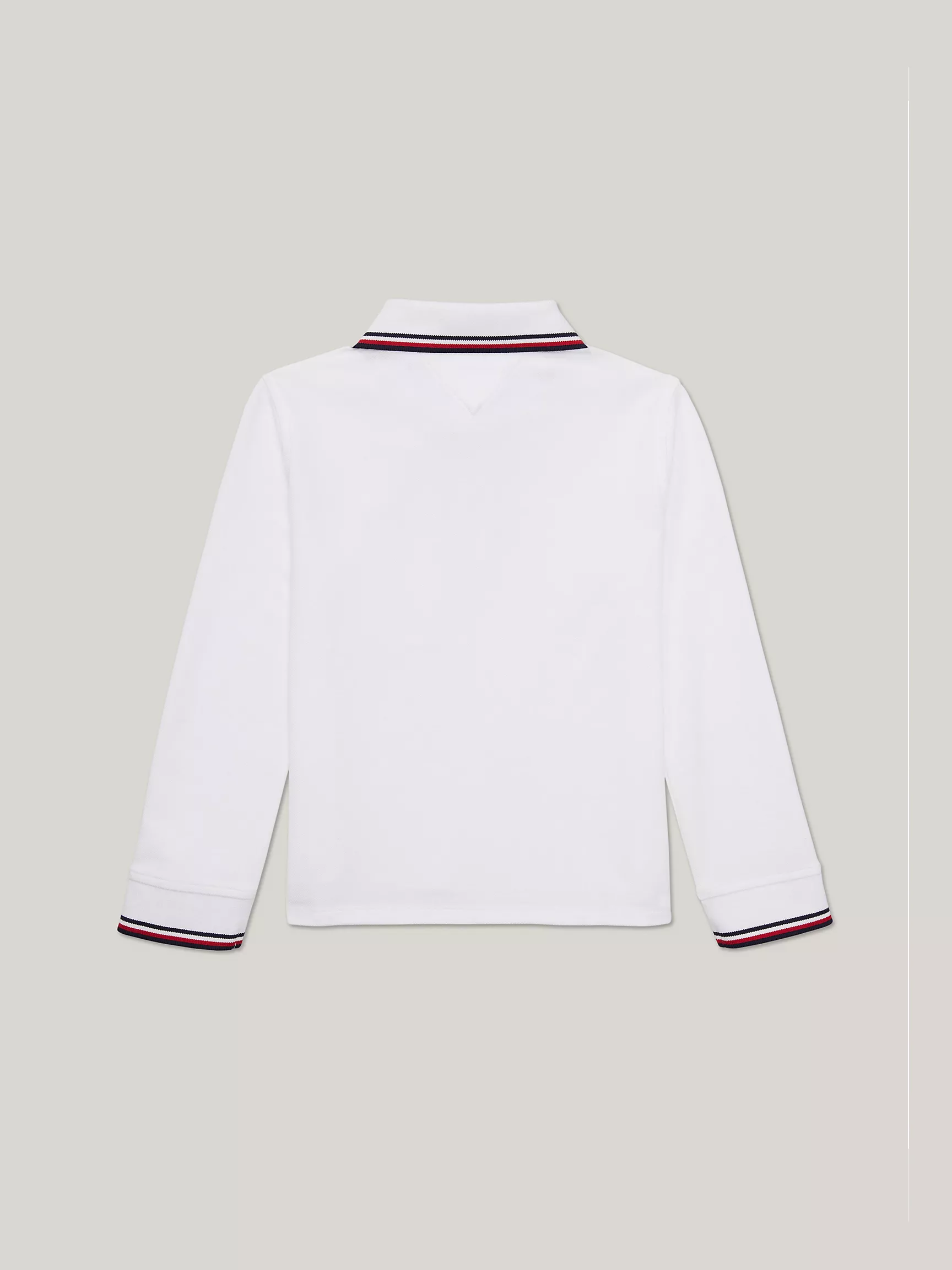 Рубашка-поло для мальчиков Tommy Hilfiger, Детское влагоотводящее поло Tommy с длинным рукавом
