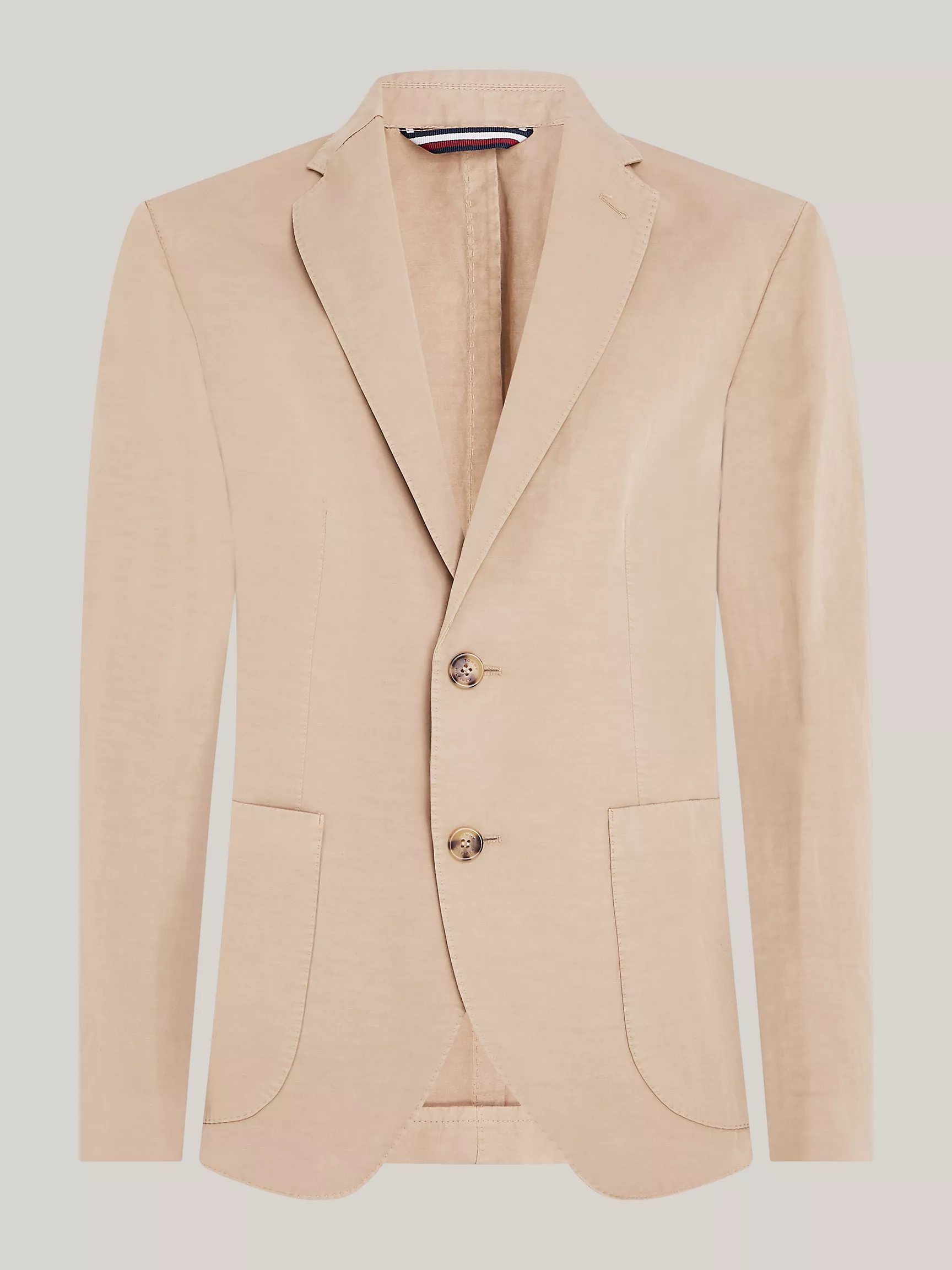 Мужской пиджак Tommy Hilfiger, Пиджак стандартного кроя из хлопка и льна