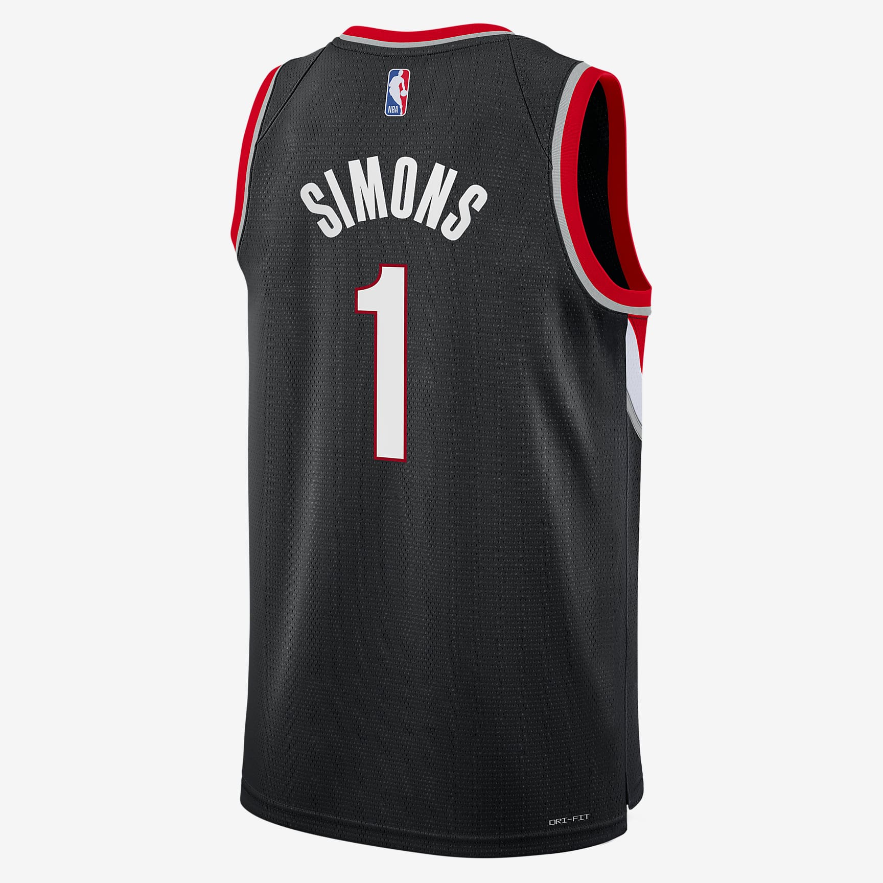 Anfernee Simmons Portland Trailblazers 2024/25 Icon Edition Big Kids' Nike NBA Swingman Jersey