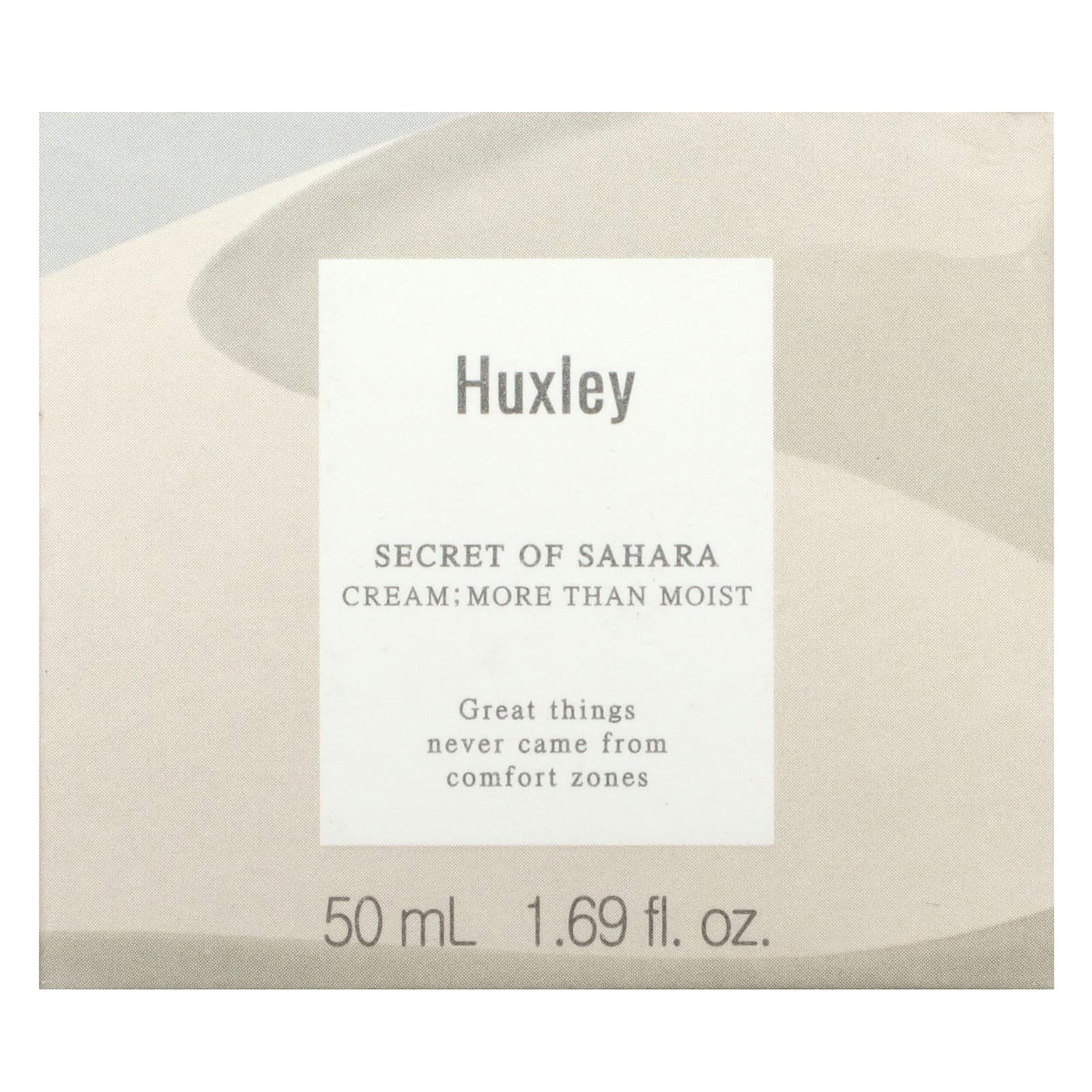 Huxley, Secret of Sahara, крем, более чем увлажняющий, 50 мл (1,69 жидк. Унции)