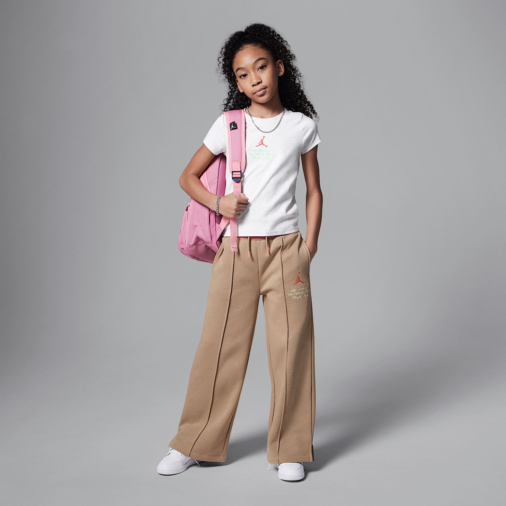 Jordan Court of Legends Big Kids' Open Hem Pants