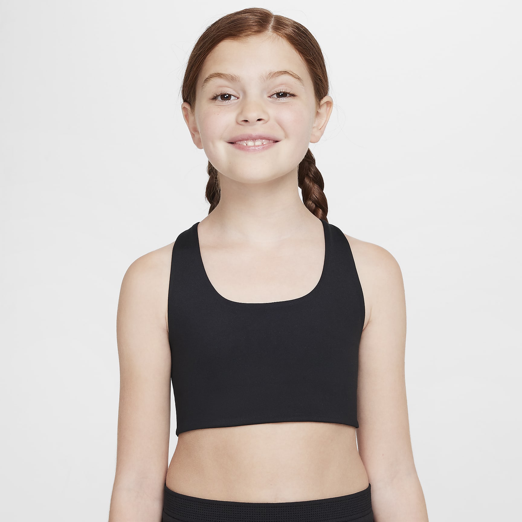 Nike One Big Kids' (Girls') Long-Line Sports Bra