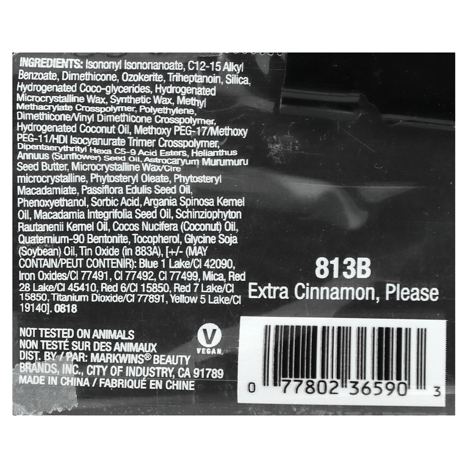 wet n wild, PerfectPout, губная помада, 813B, корица, 2,1 г (0,07 унции)