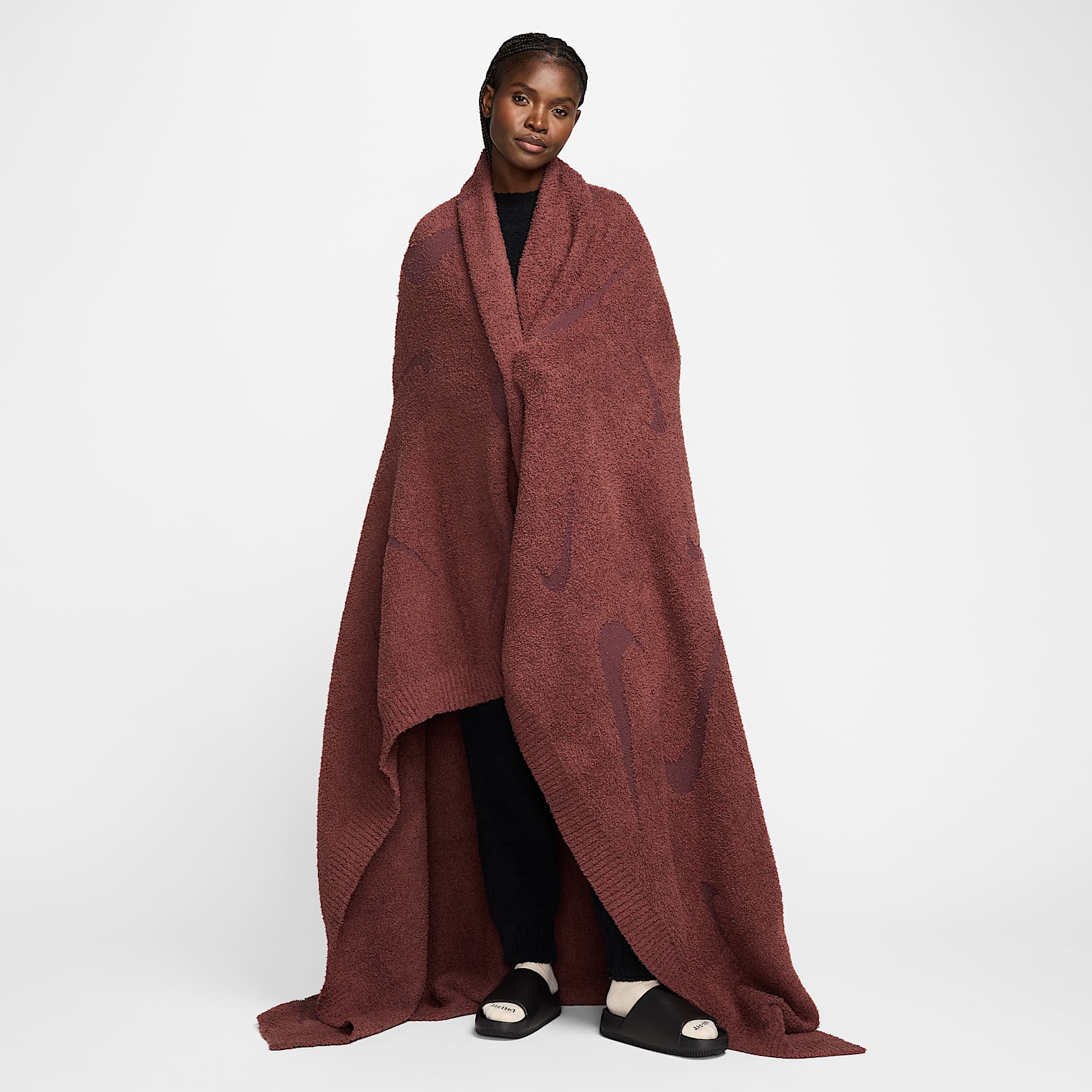 Nike Sportswear Phoenix Cozy Bouclé Oversized Knit Blanket