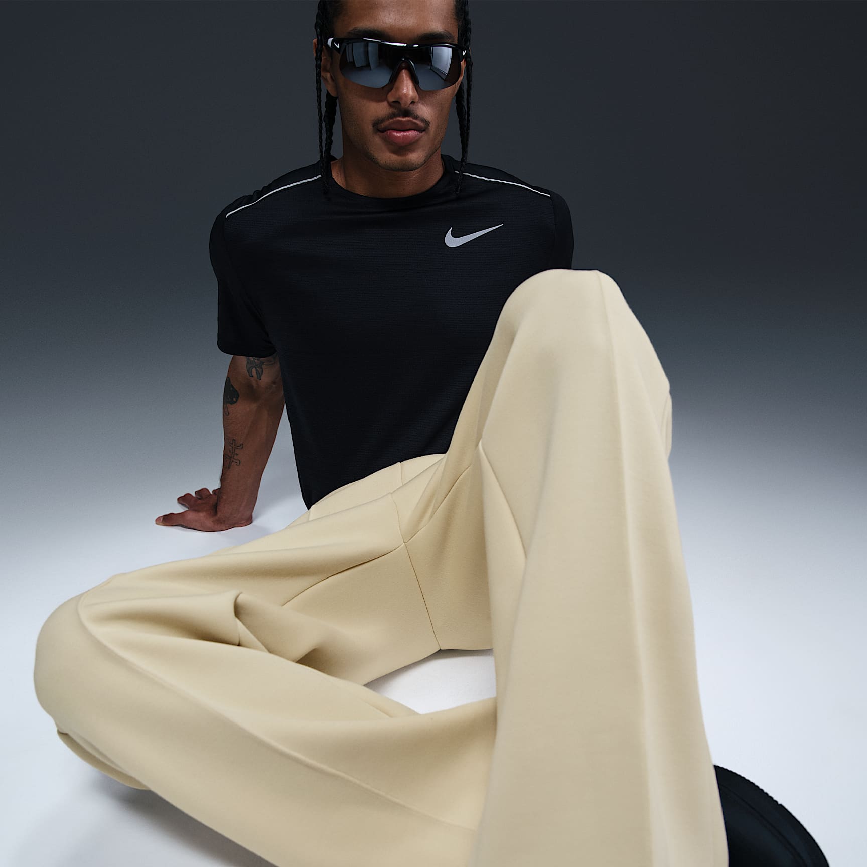 Nike Tech Men's Wide-Leg Fleece Pants