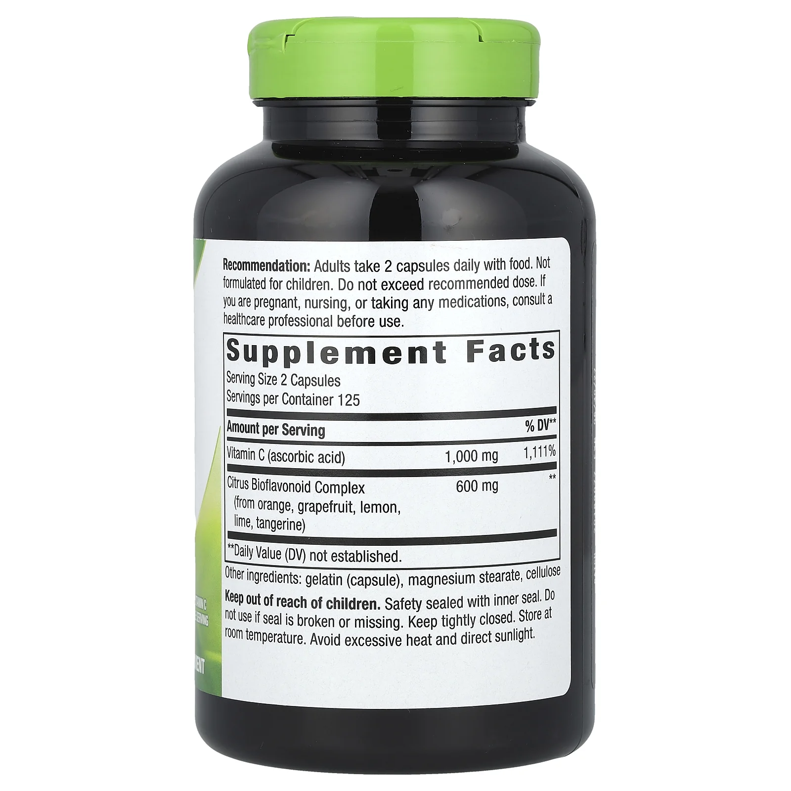 Nature's Way, биофлавоноиды витамина C, 1000 мг, 250 капсул (500 мг в 1 капсуле)