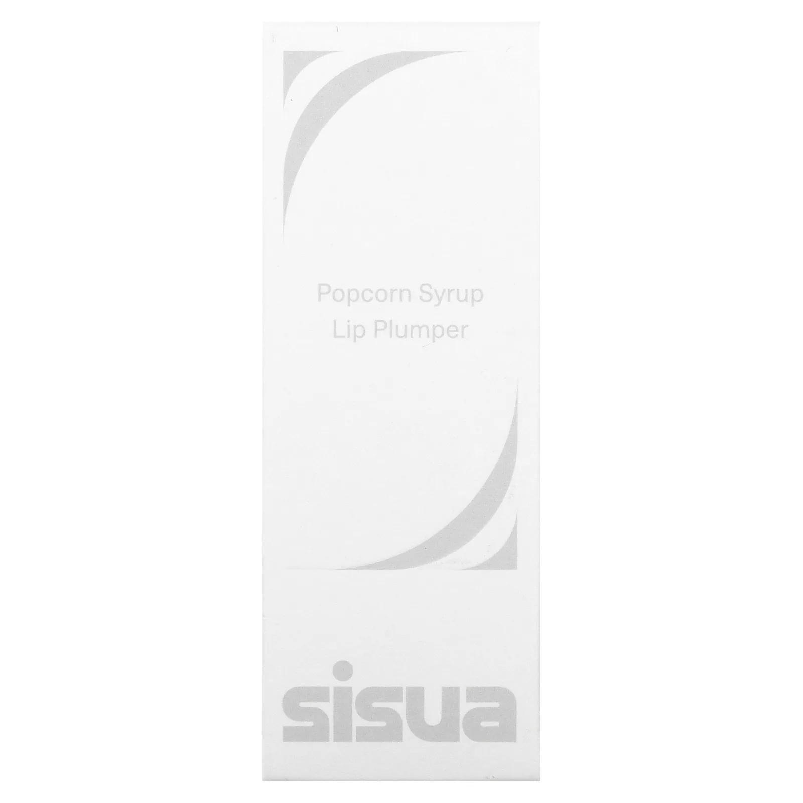 Unleashia, Sisua, бальзам для губ с сиропом из попкорна, № 1 с клубничным кремом, 3,8 г