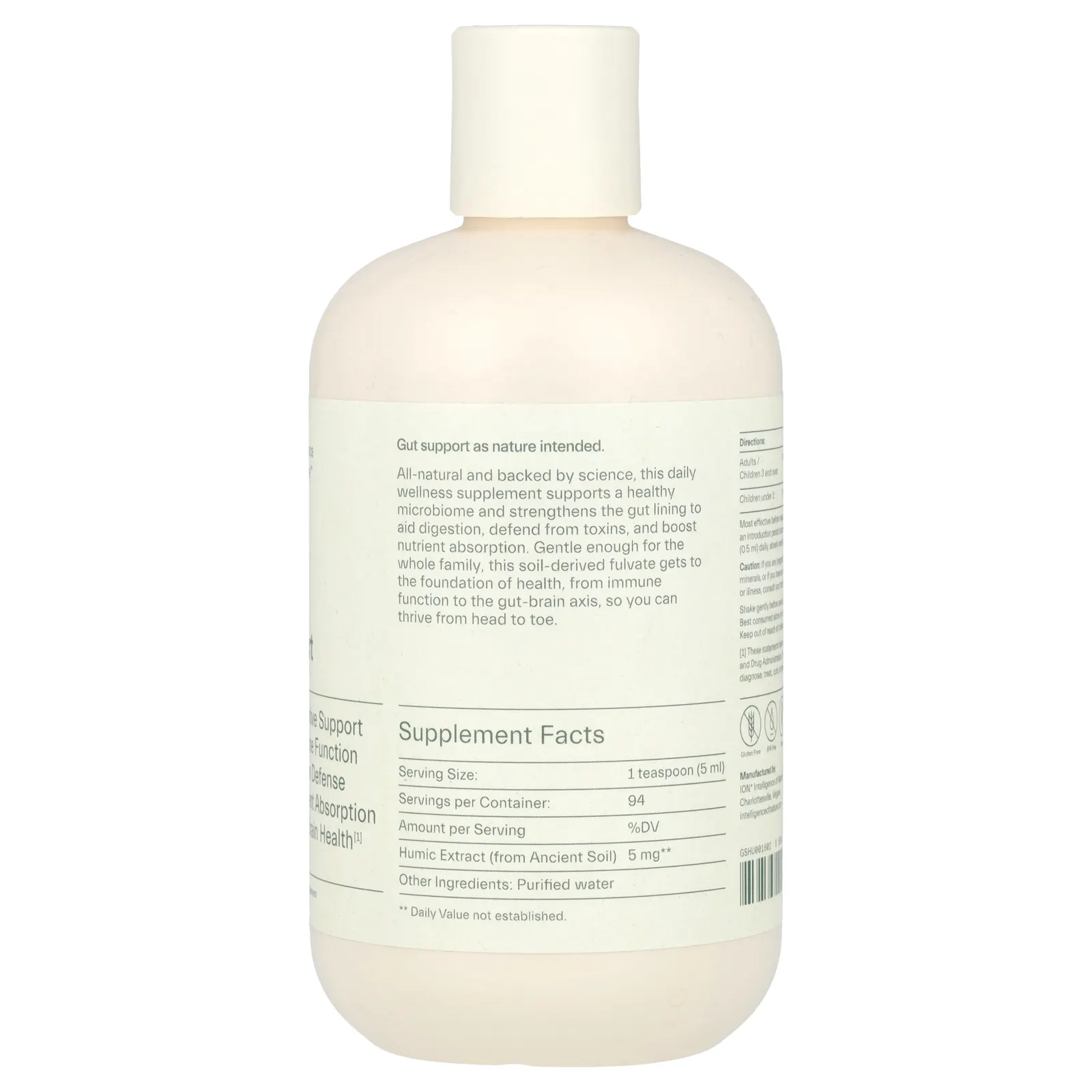 ION Intelligence of Nature, Поддержка кишечника, 473 мл (16 жидк. Унций)