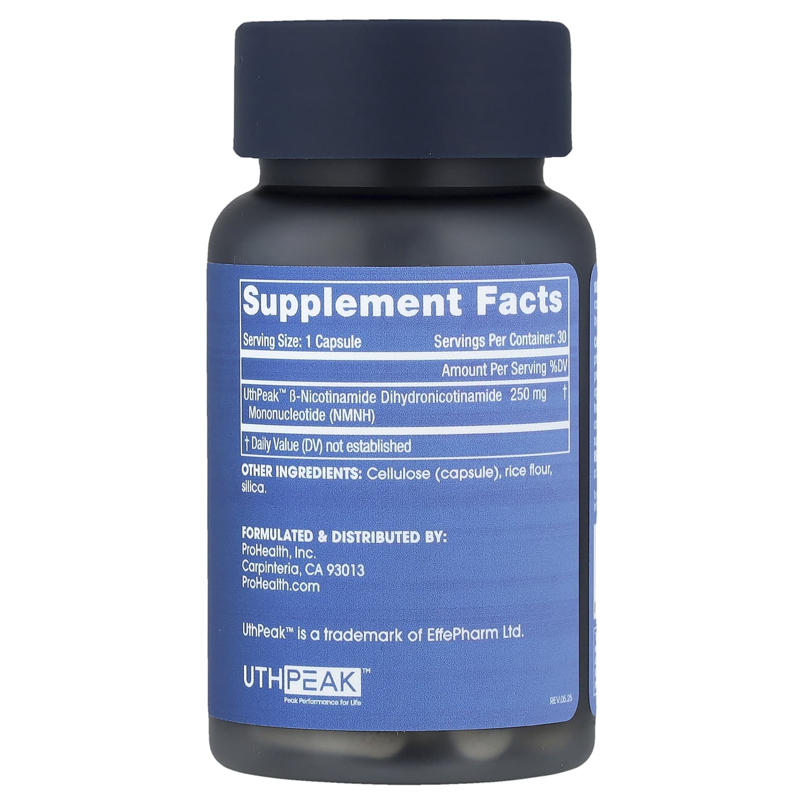 ProHealth Longevity, чистый NMNH, 250 мг, 30 капсул