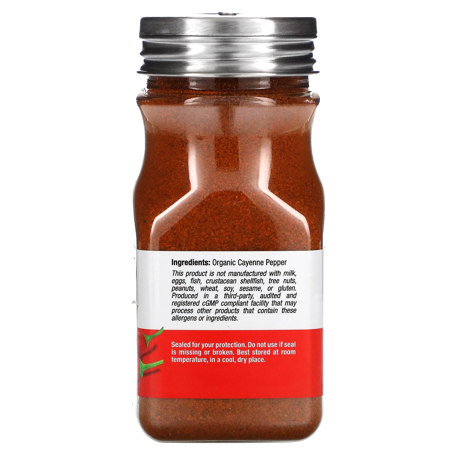 California Gold Nutrition, FOODS, органический кайенский перец, 77 г (2,75 унции)
