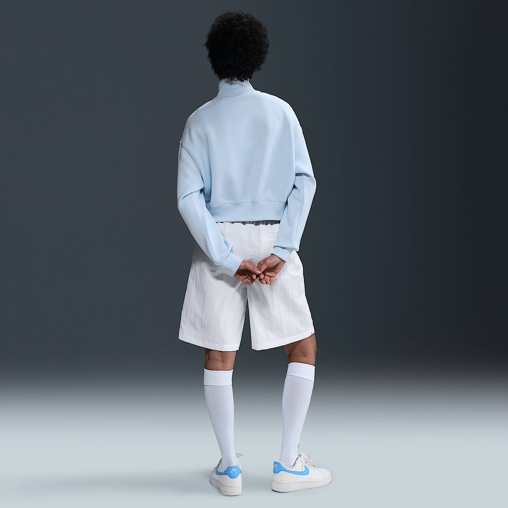 Nike Sportswear Phoenix Fleece Women's 1/4-Zip Cropped Sweatshirt