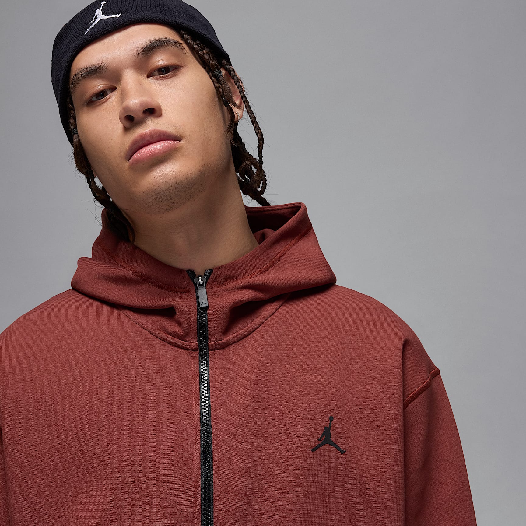 Jordan Sport Hoop Fleece Men's Dri-FIT Full-Zip Hoodie