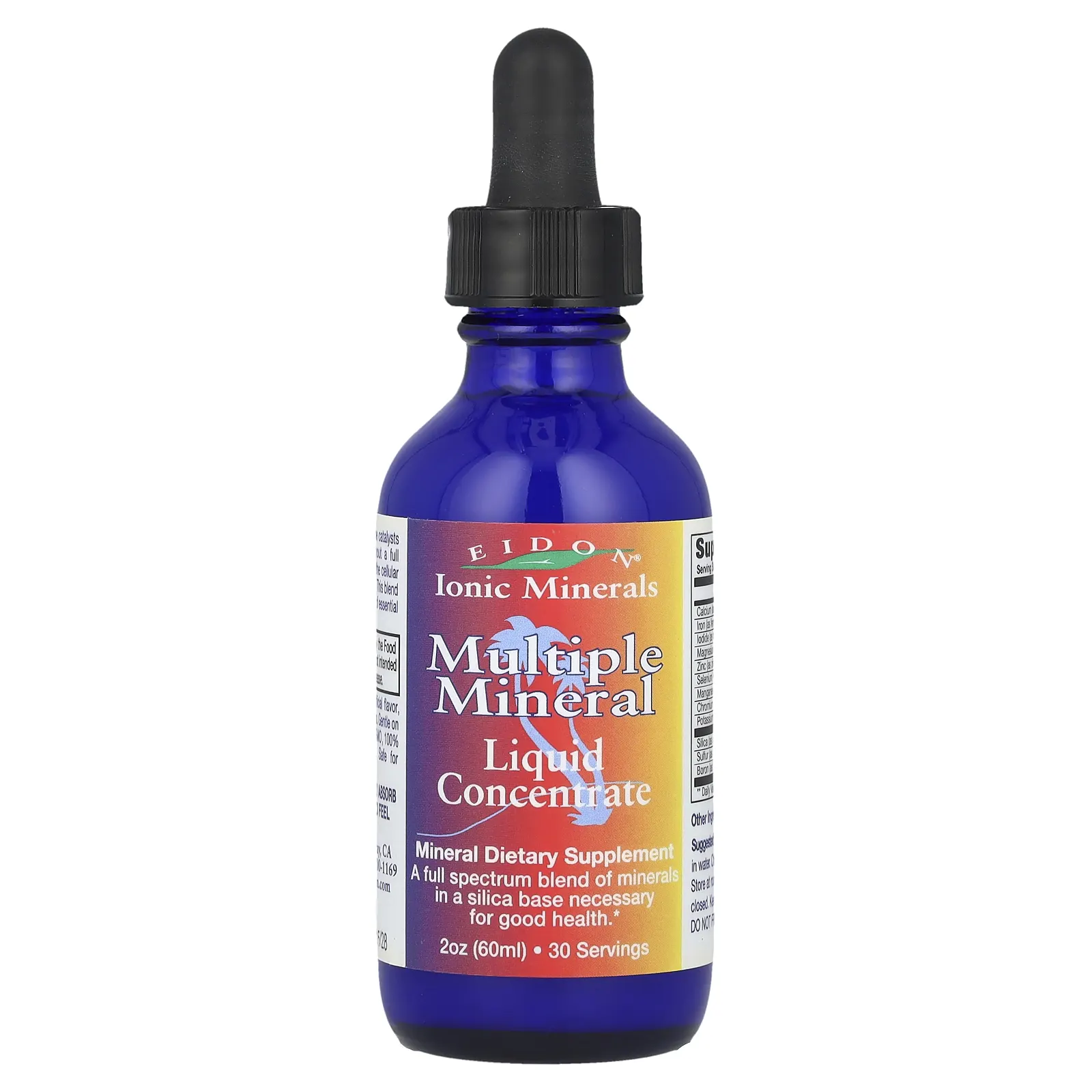 Eidon Ionic Minerals, Multiple Mineral, жидкий концентрат, 60 мл (2 унции)