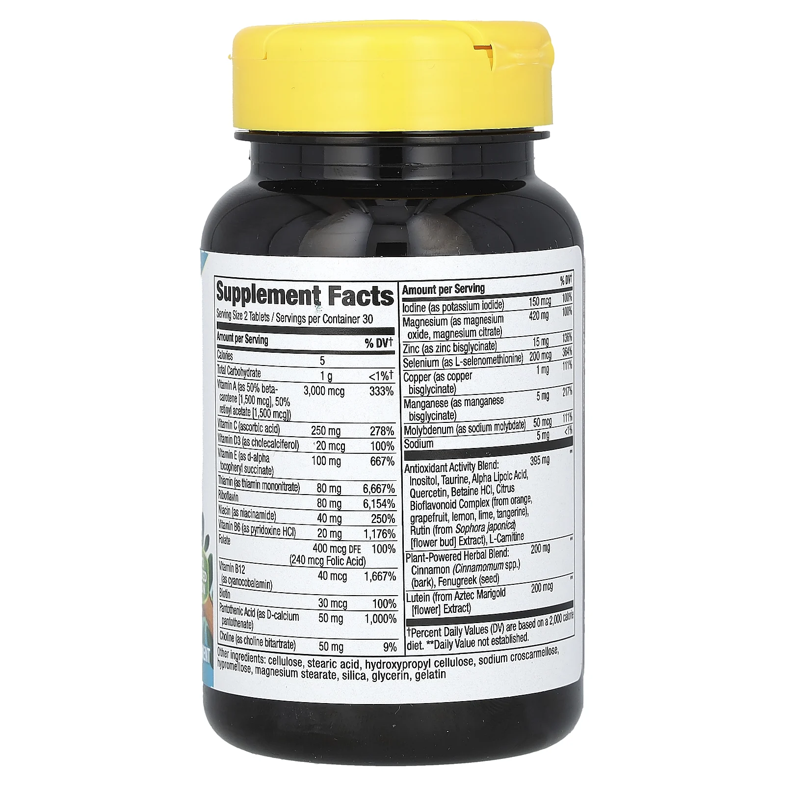 Nature's Way, Completia, диабетические мультивитамины, 60 таблеток