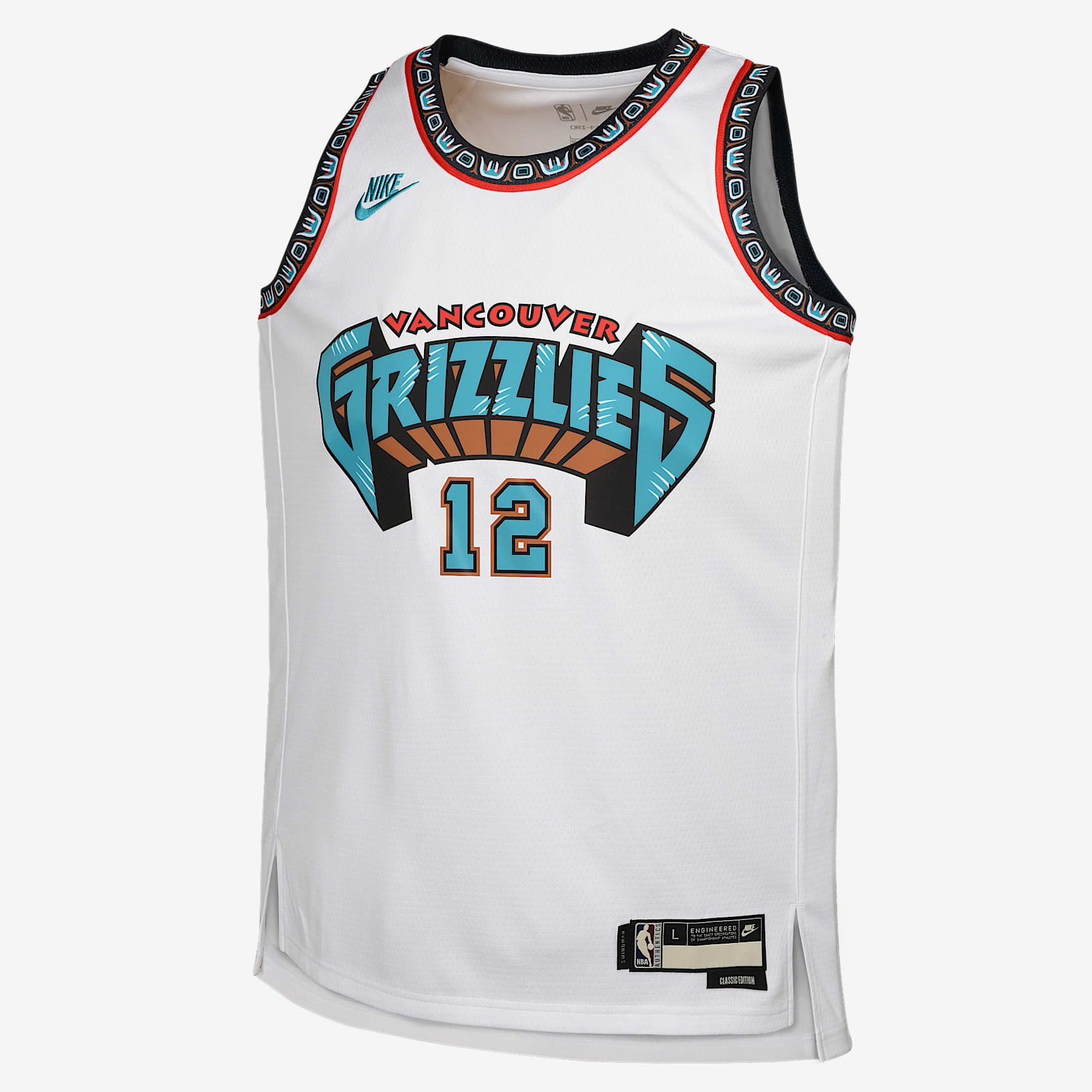 Ja Morant Memphis Grizzlies 2024/25 Hardwood Classics Big Kids' Nike NBA Swingman Jersey