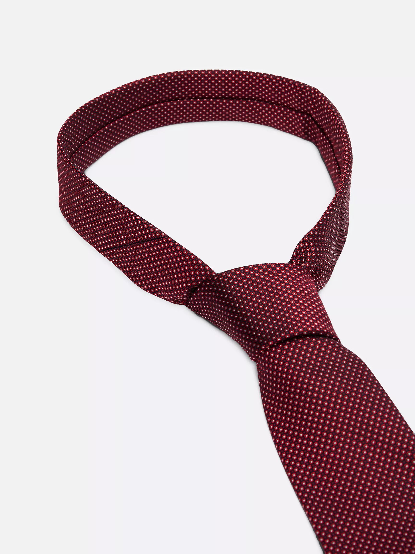 Мужской галстук Tommy Hilfiger, Шёлковый галстук с геометрическим узором