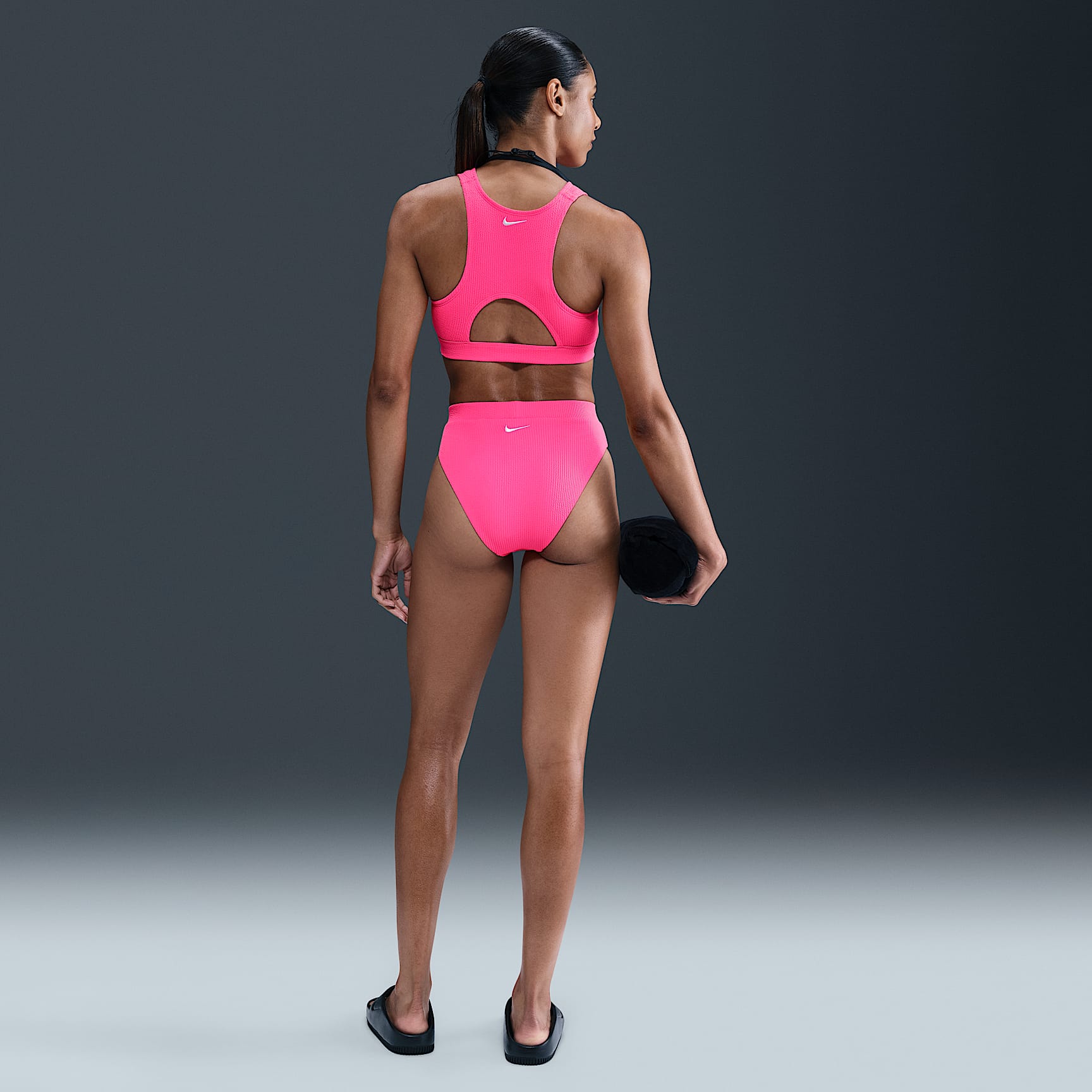 Nike Swim Elevated Essential Women's High-Waisted Bikini Bottom