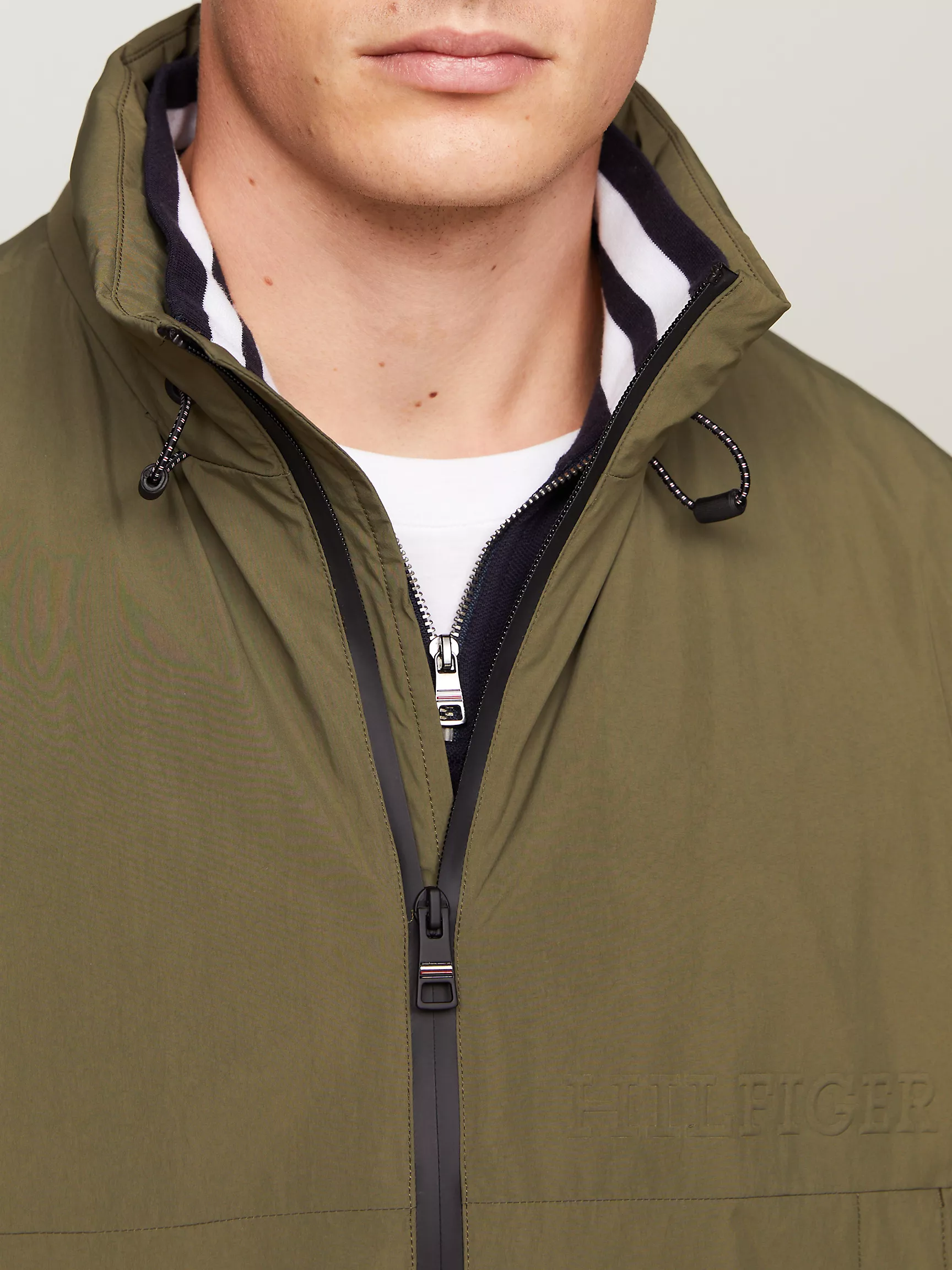 Мужская куртка Tommy Hilfiger, Легкая компактная ветровка Portland