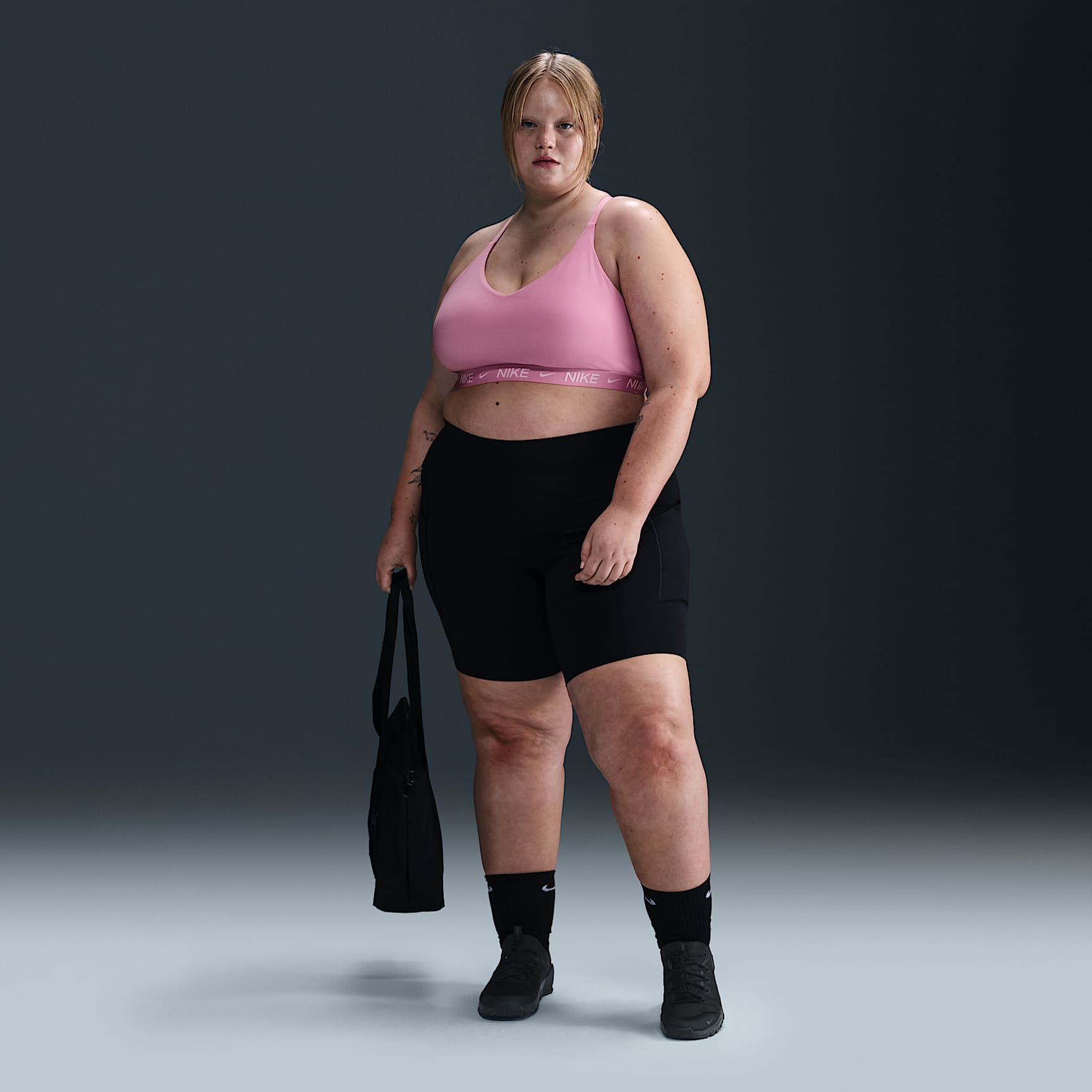 Nike Indy Light Support Women's Padded Adjustable Sports Bra (Plus Size)